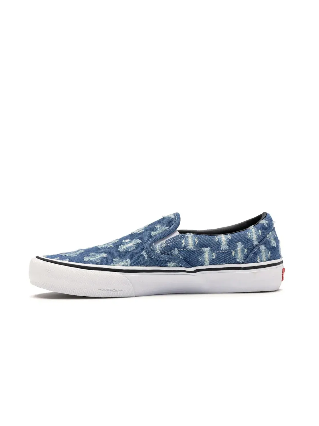 Мужские кеды с перфорацией Vans Slip-On — изображение 3 из 4, синий/белый