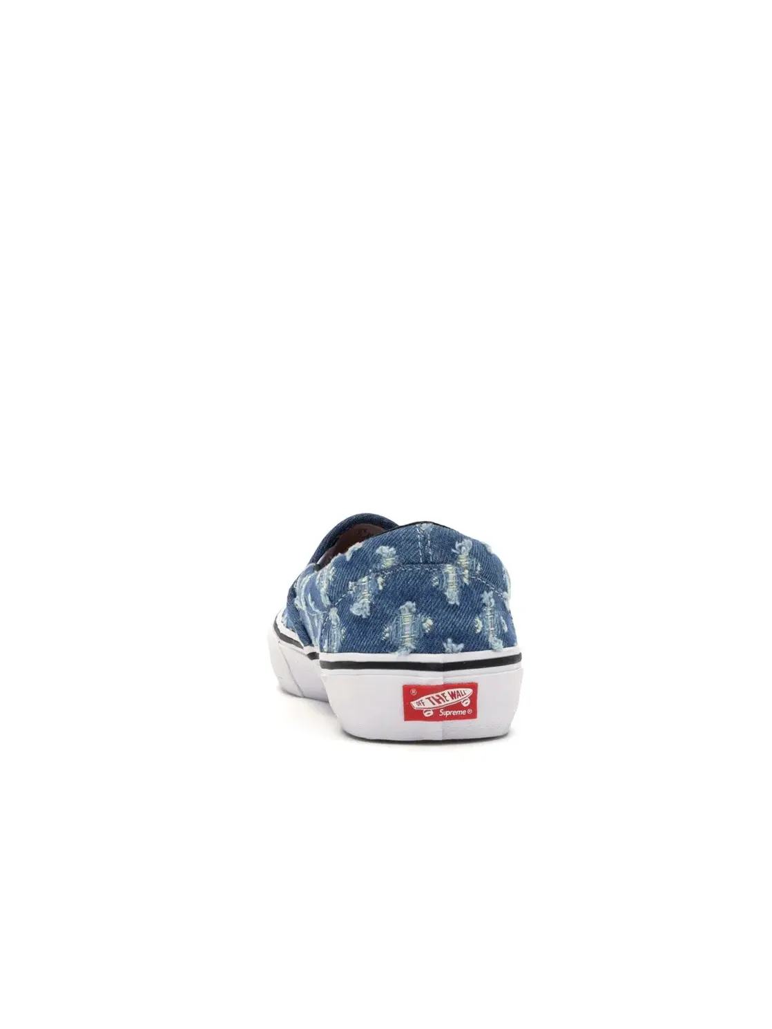 Мужские кеды с перфорацией Vans Slip-On — изображение 4 из 4, синий/белый