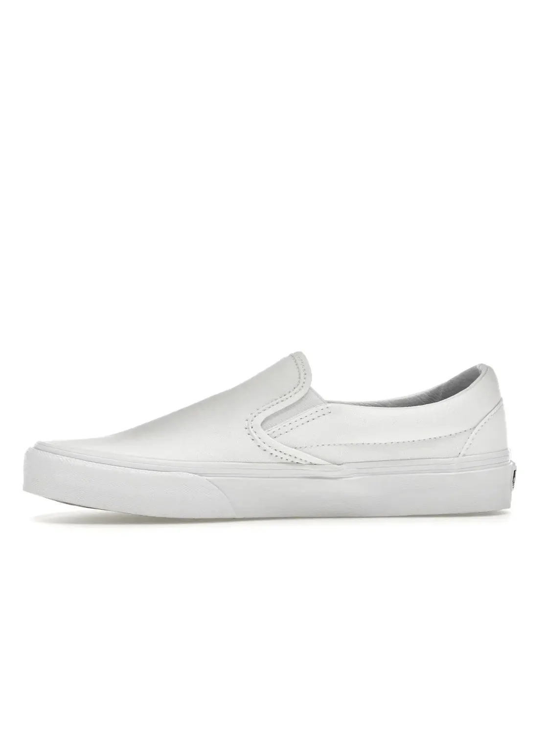 Мужские кеды с эластичными вставками Vans Slip-On — изображение 3 из 4, белый