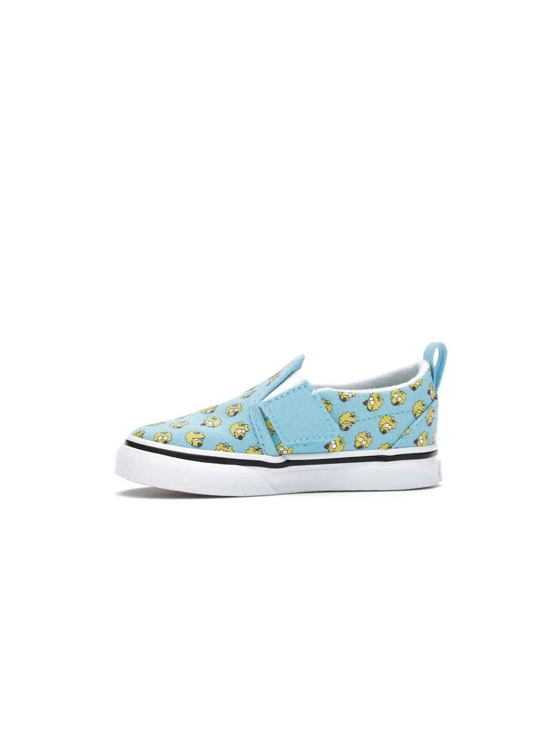 Детские кеды Slip-On V The Simpsons Maggie Vans — изображение 3 из 4, синий/белый
