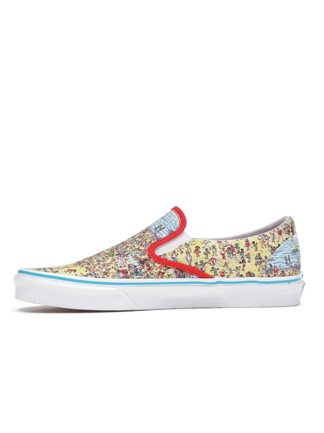 Мужские кеды с принтом Vans Slip-On, Find Steve/Beach — изображение 3 из 4