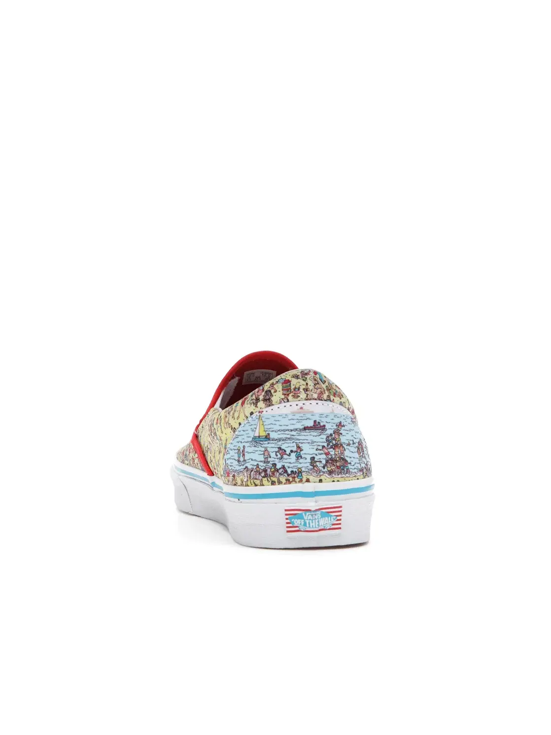 Мужские кеды с принтом Vans Slip-On, Find Steve/Beach — изображение 4 из 4