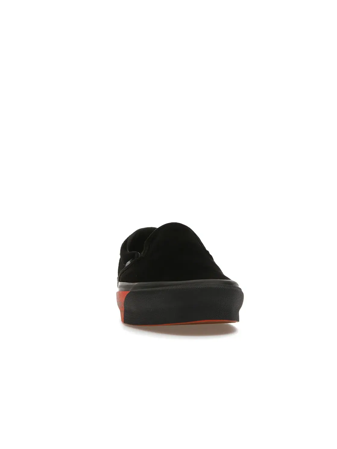 Мужские кроссовки lifestyle с принтом Vans Slip-On Vans — изображение 2 из 4, черный оранжевый