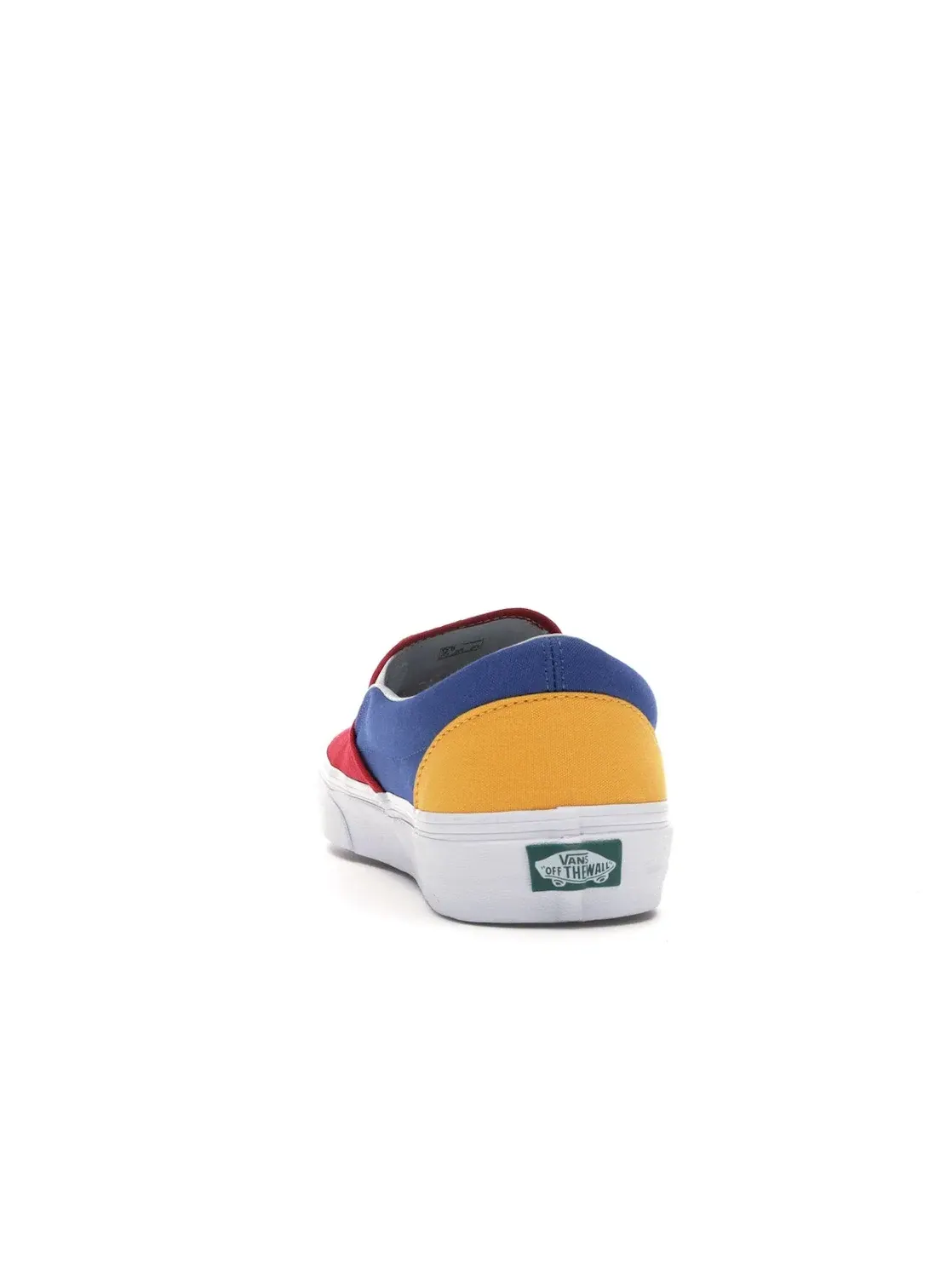 Мужские кеды-слипоны с принтом Vans Slip-On — изображение 4 из 4, красный/синий/желтый