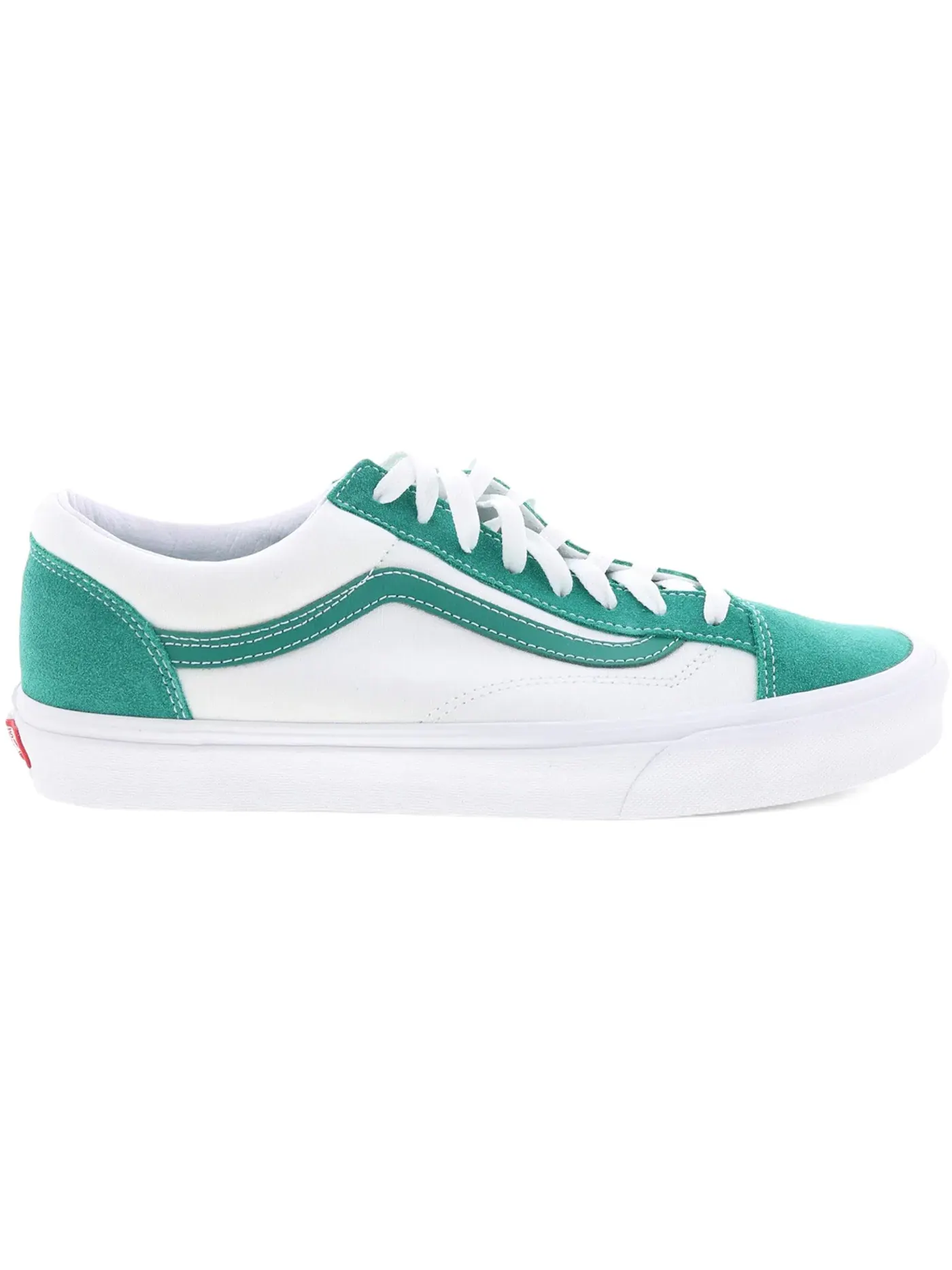 Мужские кроссовки с низким профилем Vans Style 36 — изображение 1 из 1, зеленый/белый