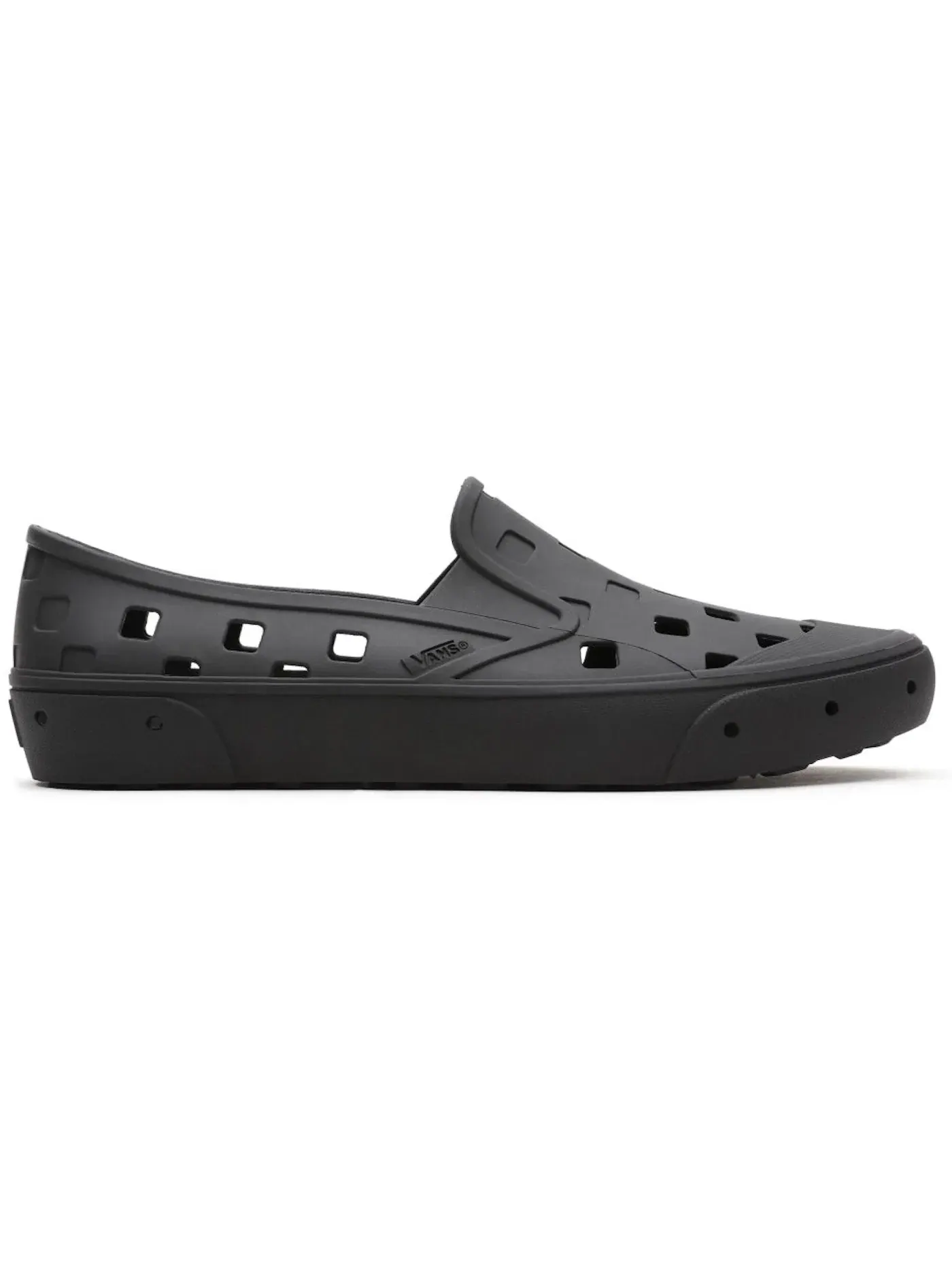 Мужские кроссовки повседневные Vans Trek Slip-On — изображение 1 из 1, черный/черный