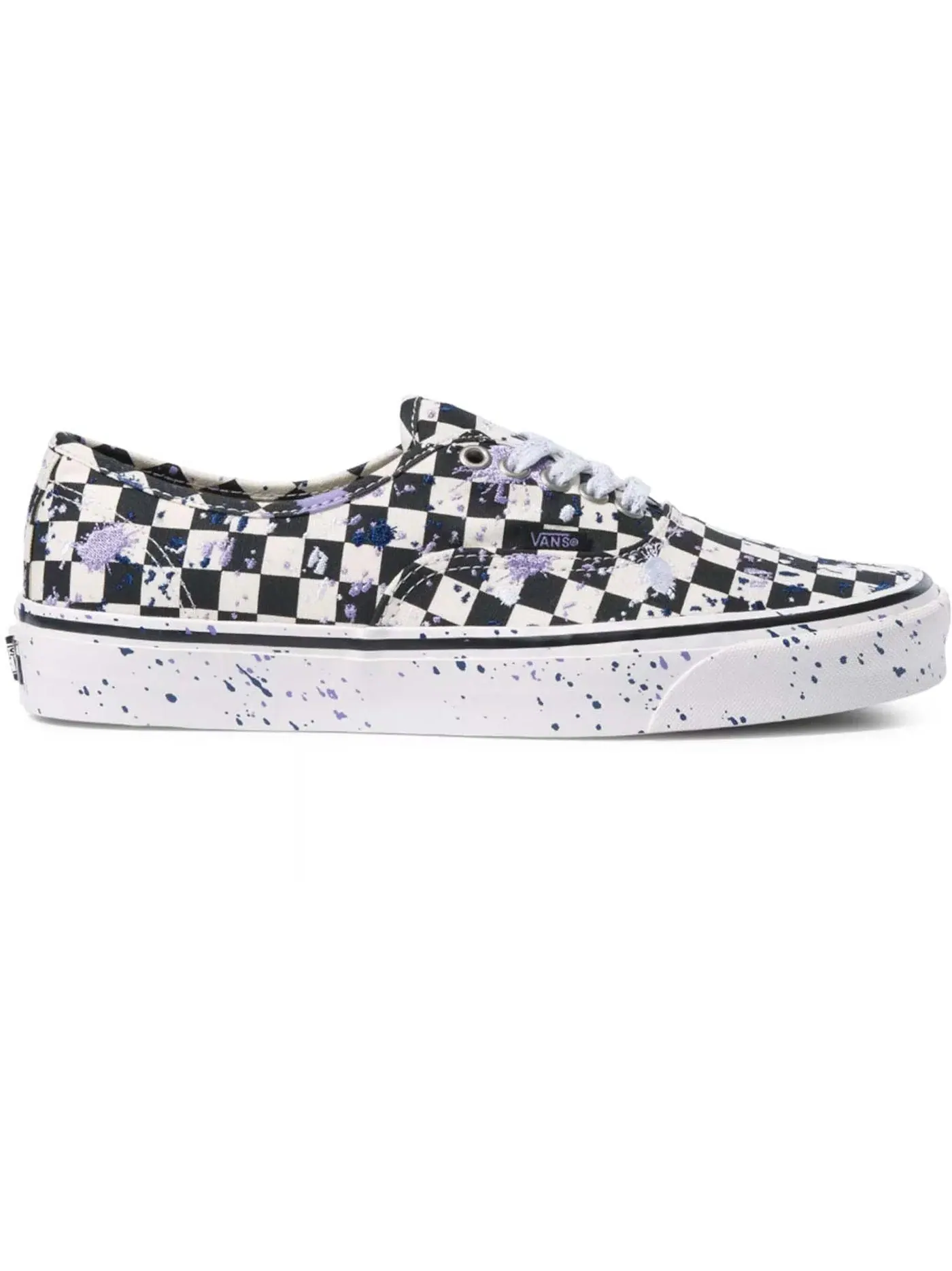 Женские кроссовки с принтом Vans UA Authentic 44 DX, Splatter Embroidery/Checkerboard — изображение 1 из 1
