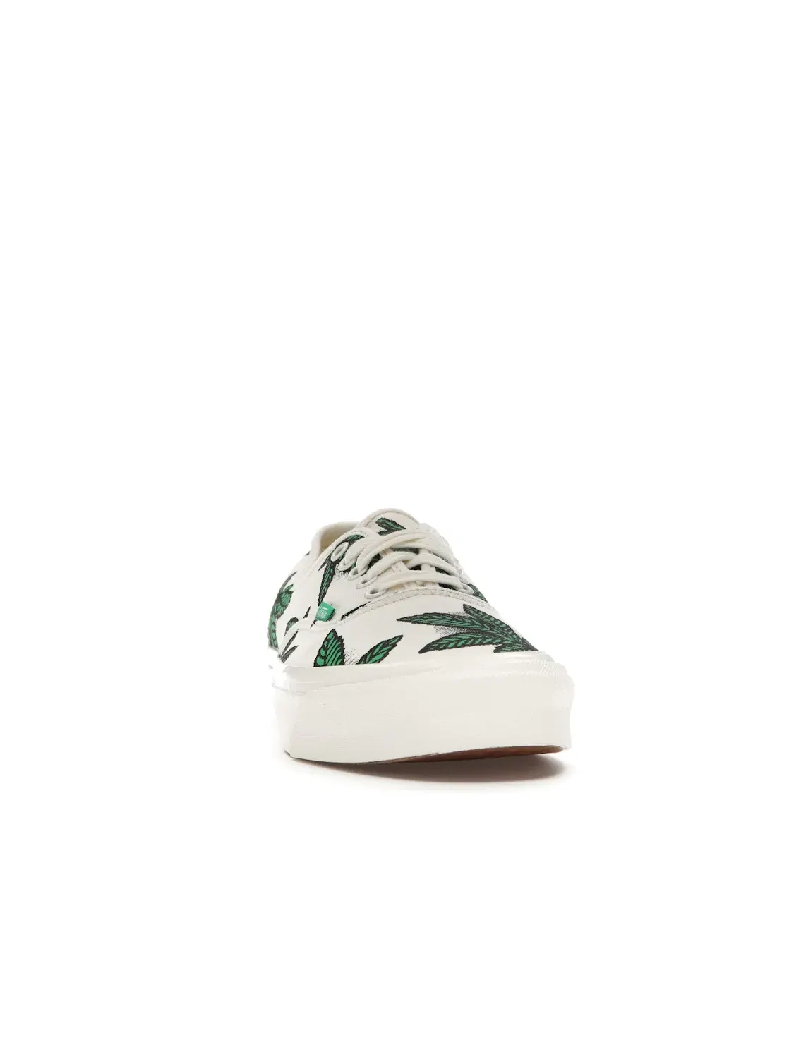 Мужские кроссовки с принтом Vans UA OG Authentic LX — изображение 2 из 4, белый зеленый