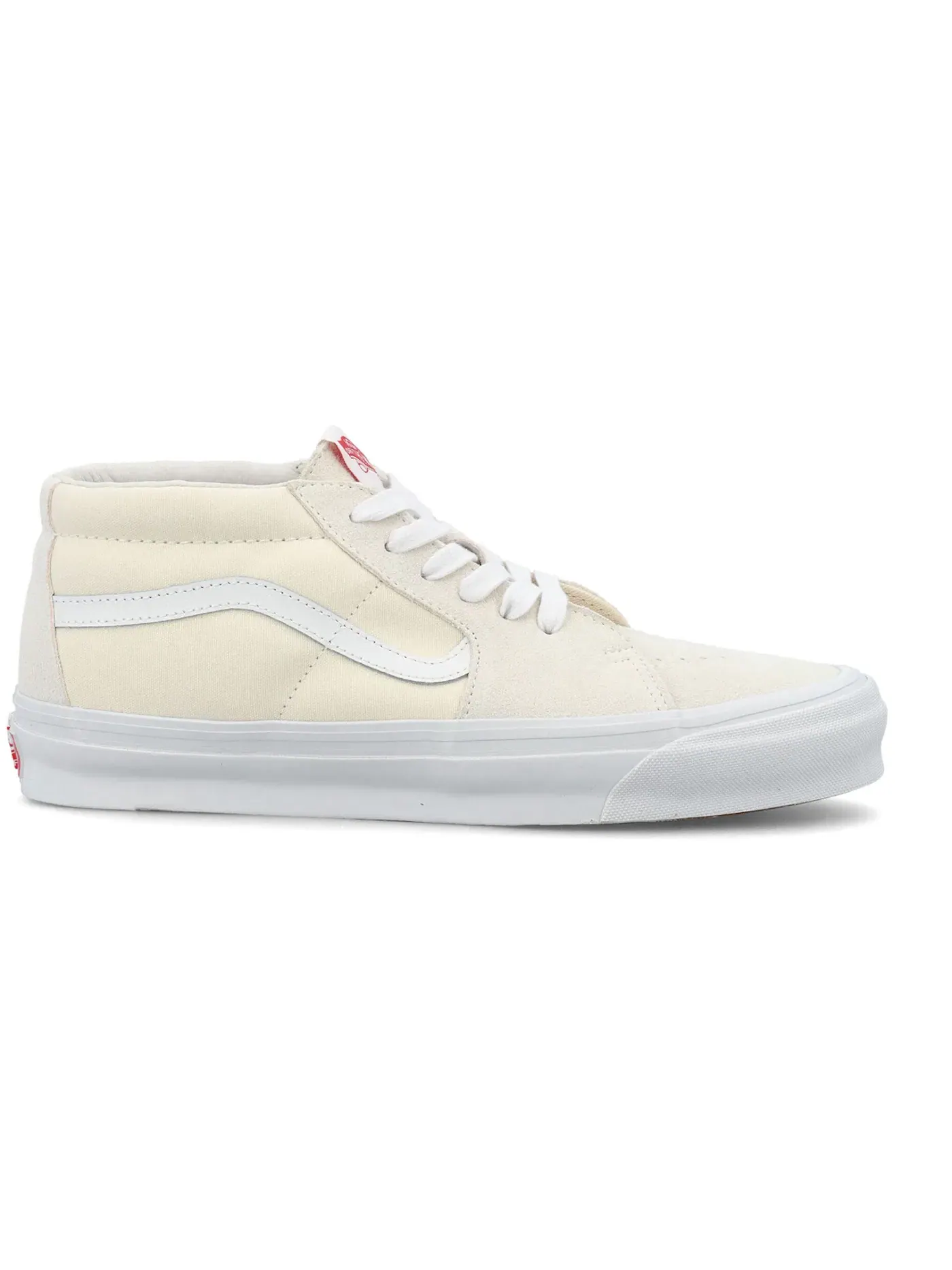 Мужские кроссовки lifestyle Vans UA OG Sk8-Mid LX — изображение 1 из 1, слоновая кость белый