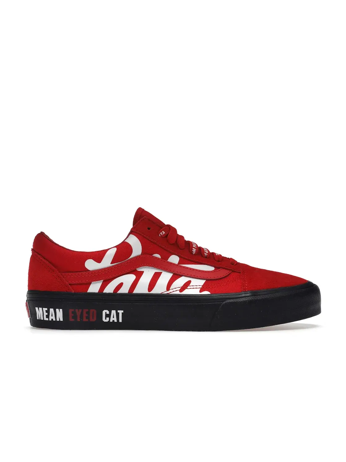 Мужские кроссовки Lifestyle Vans UA Old Skool VLT LX Patta Mean Eyed Cat — изображение 1 из 4, красный черный