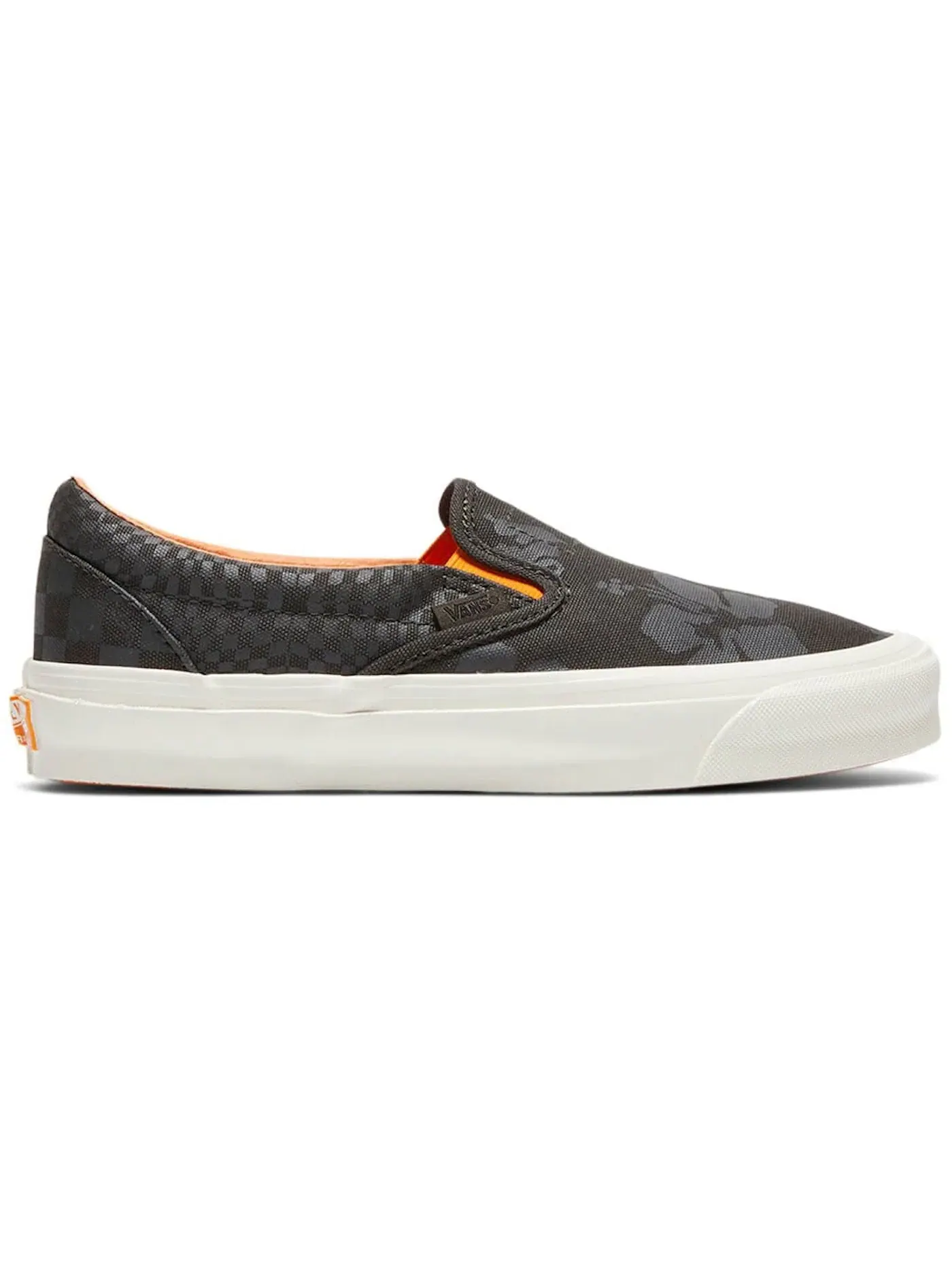Мужские кеды Lifestyle Vans Vault Classic Slip-On LX — изображение 1 из 1, черный/черный/белый