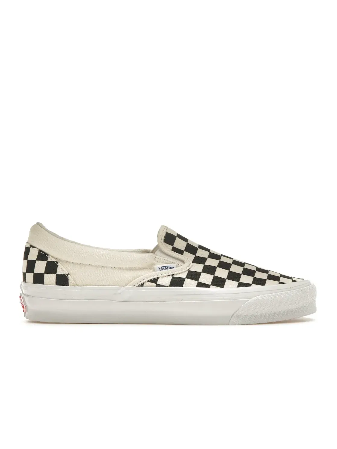 Мужские кеды slip-on с принтом Vans Vault Classic Slip-On — изображение 1 из 4, черный/белый
