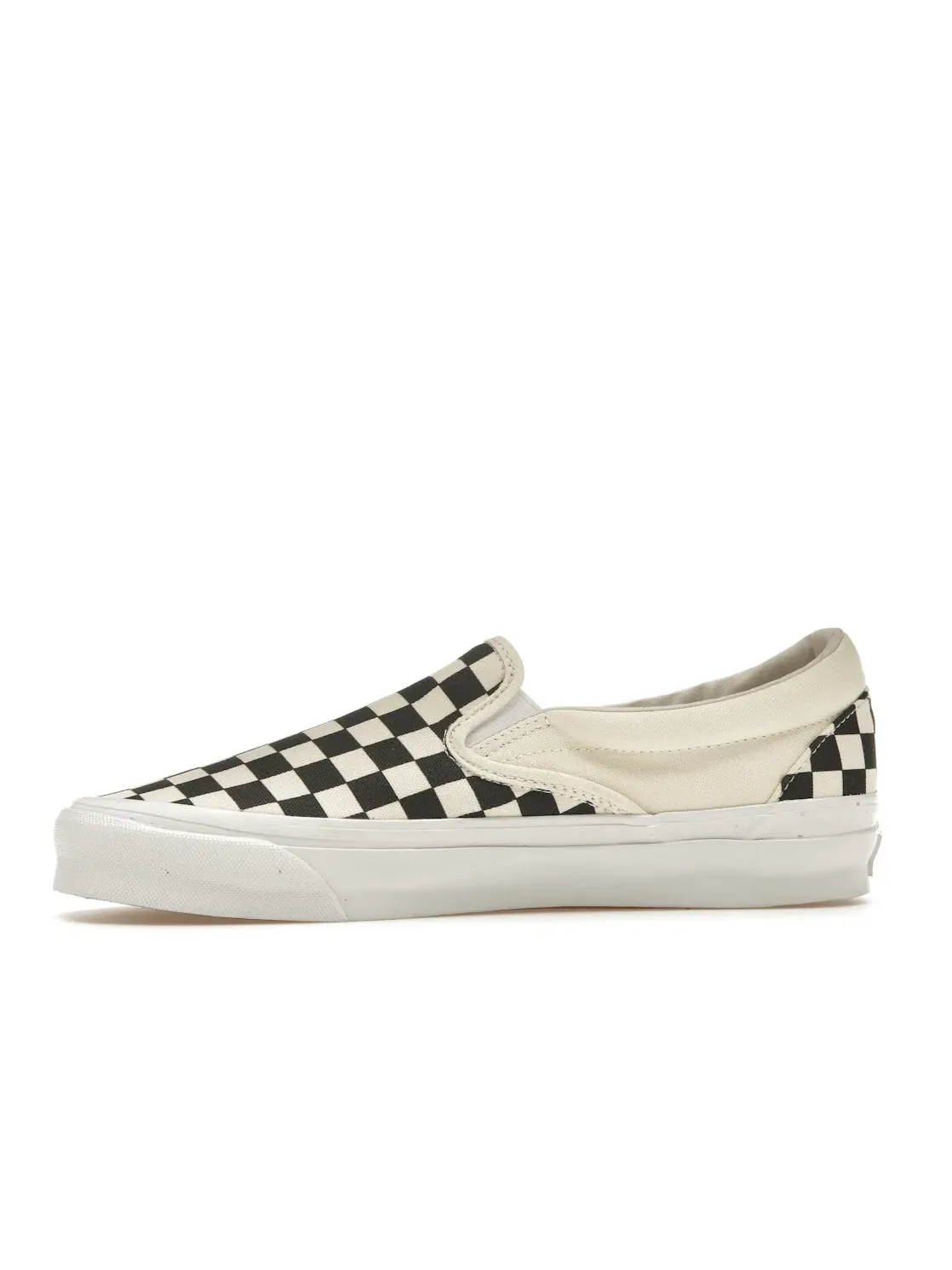 Мужские кеды slip-on с принтом Vans Vault Classic Slip-On — изображение 3 из 4, черный/белый