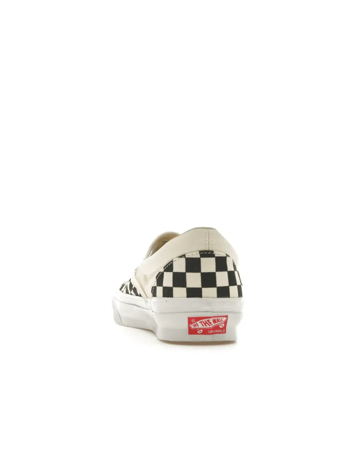 Мужские кеды slip-on с принтом Vans Vault Classic Slip-On — изображение 4 из 4, черный/белый