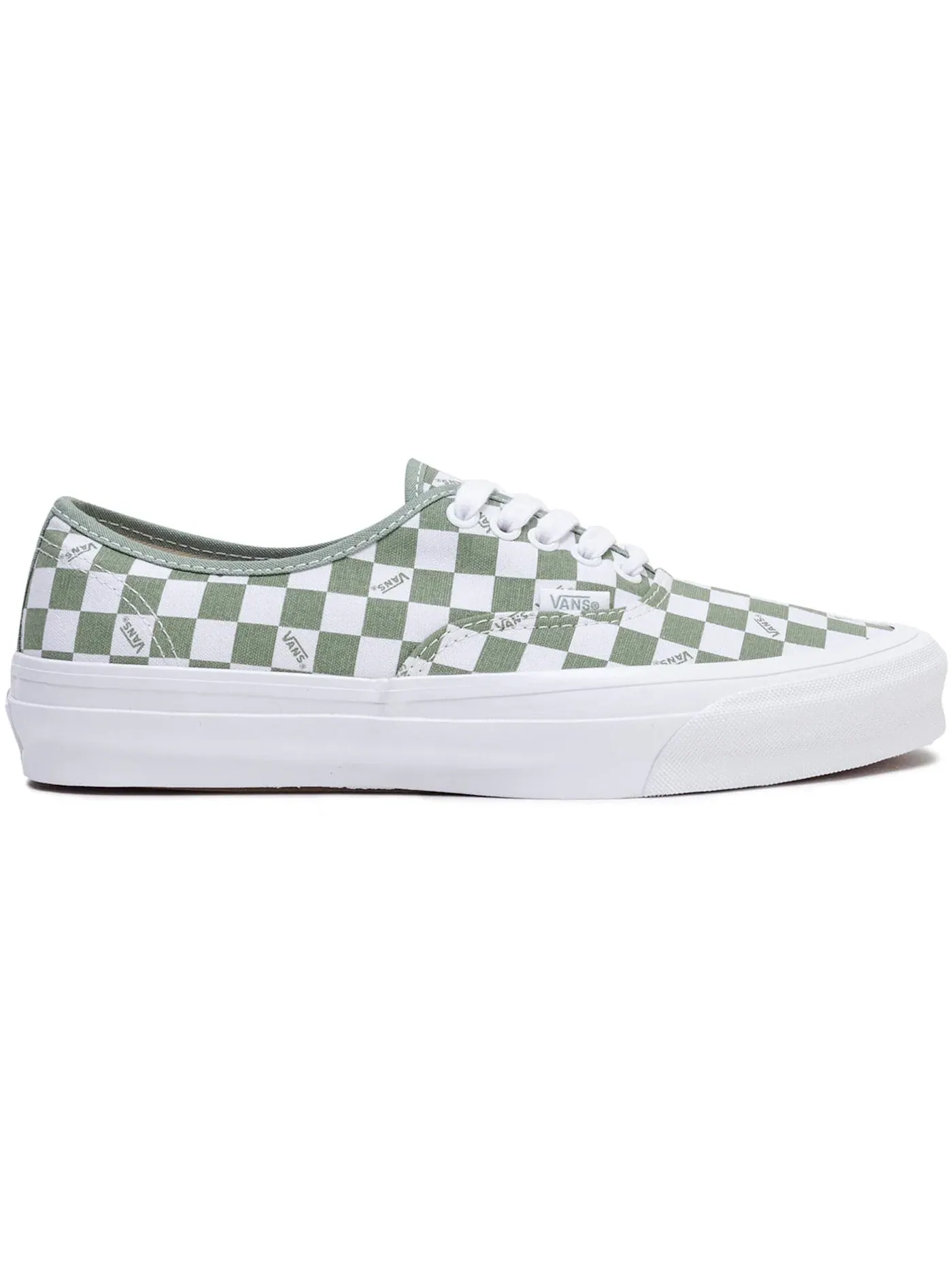 Женские кроссовки с принтом Vans Vault OG Authentic LX Vans, Checkerboard/Loden — изображение 1 из 1