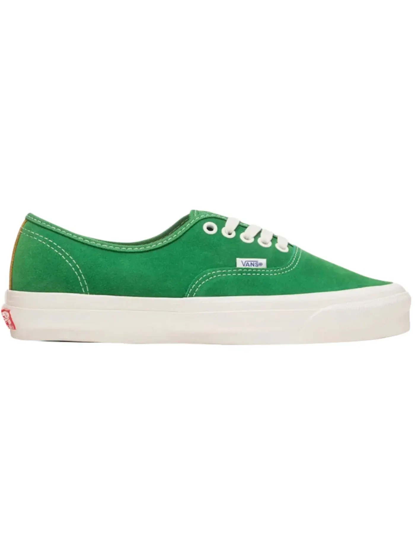 Мужские кеды на замше Green Suede Vans — изображение 1 из 1, зеленый белый