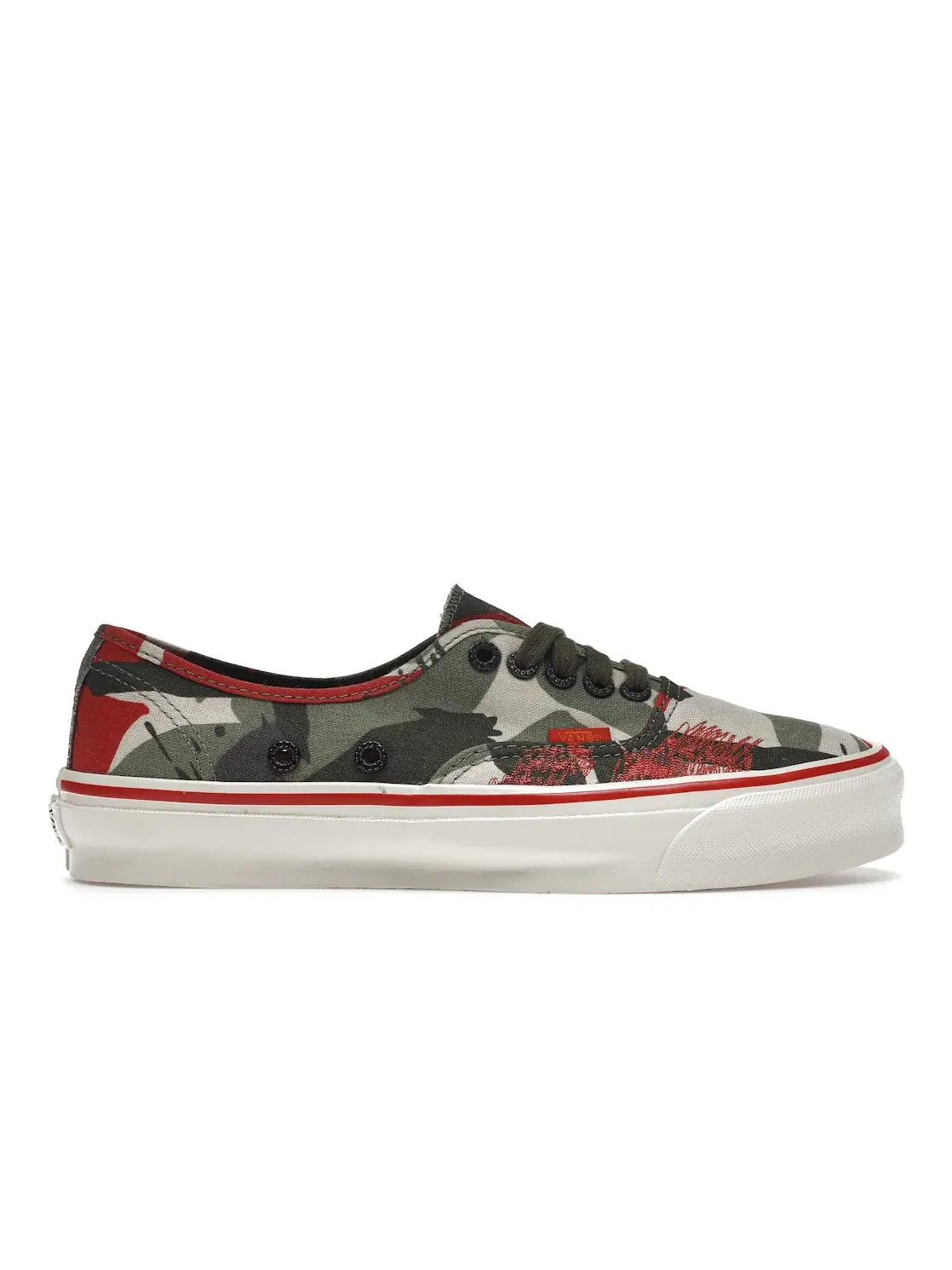 Мужские кроссовки с камуфляжным принтом Vans Vault OG Authentic LX, Army/Camo — изображение 1 из 4