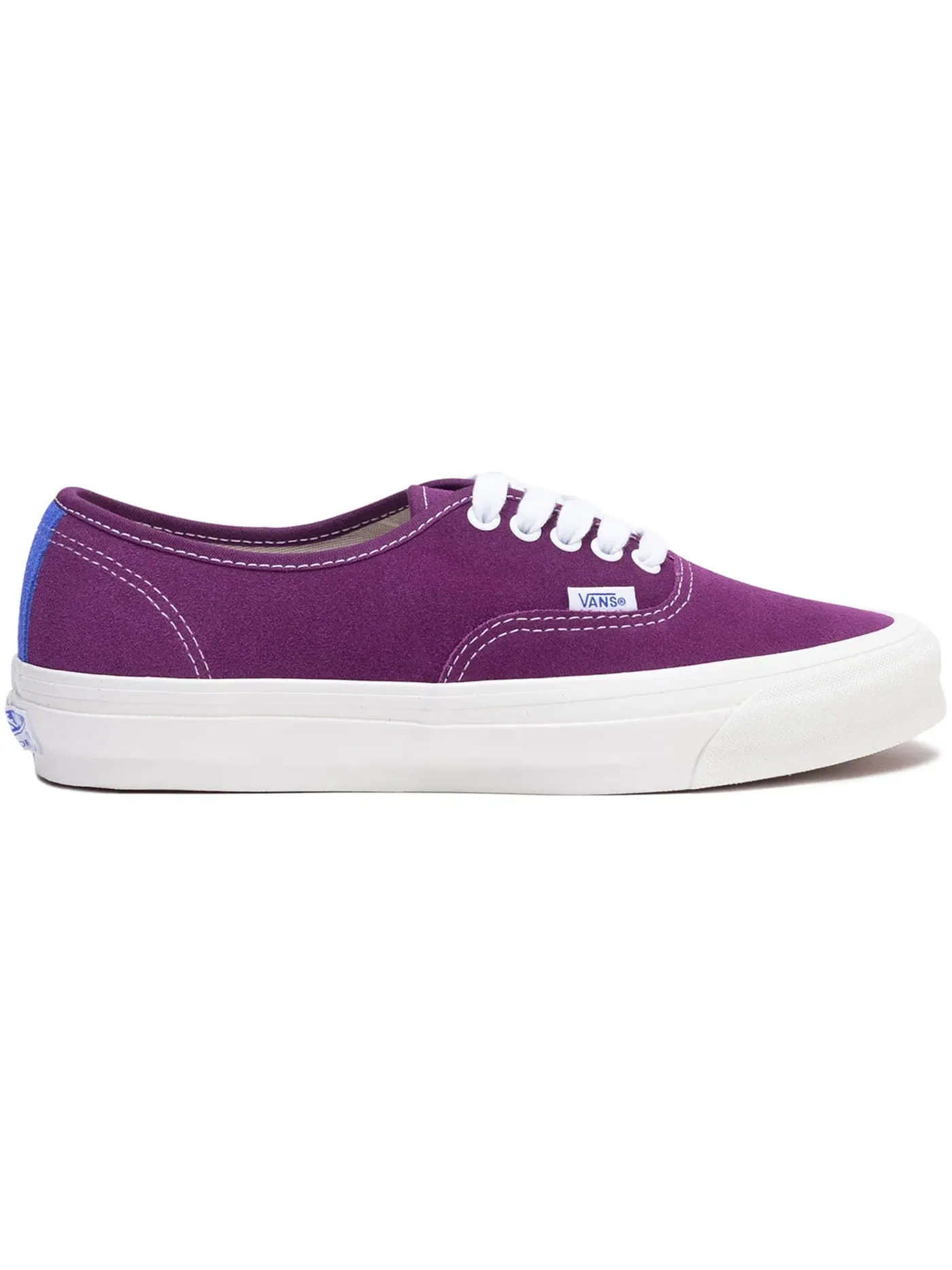 Женские кроссовки замшевые Vans Vault OG Authentic LX — изображение 1 из 1, темный фиолетовый белый