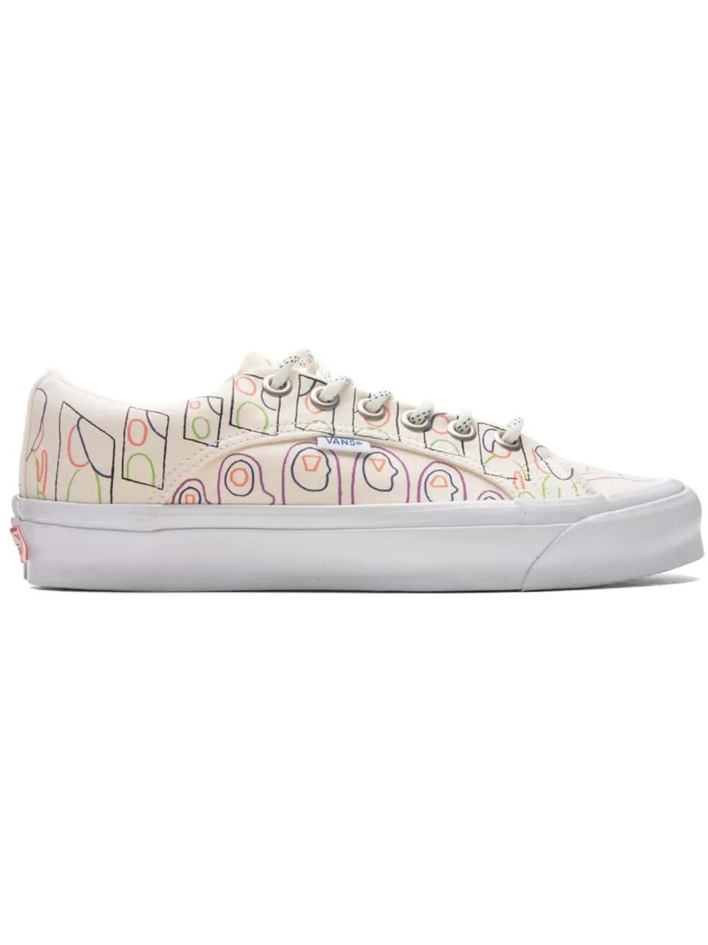 Кроссовки повседневные Geoff McFetridge Hallucinaut Vans — изображение 1 из 1, бежевый/мульти