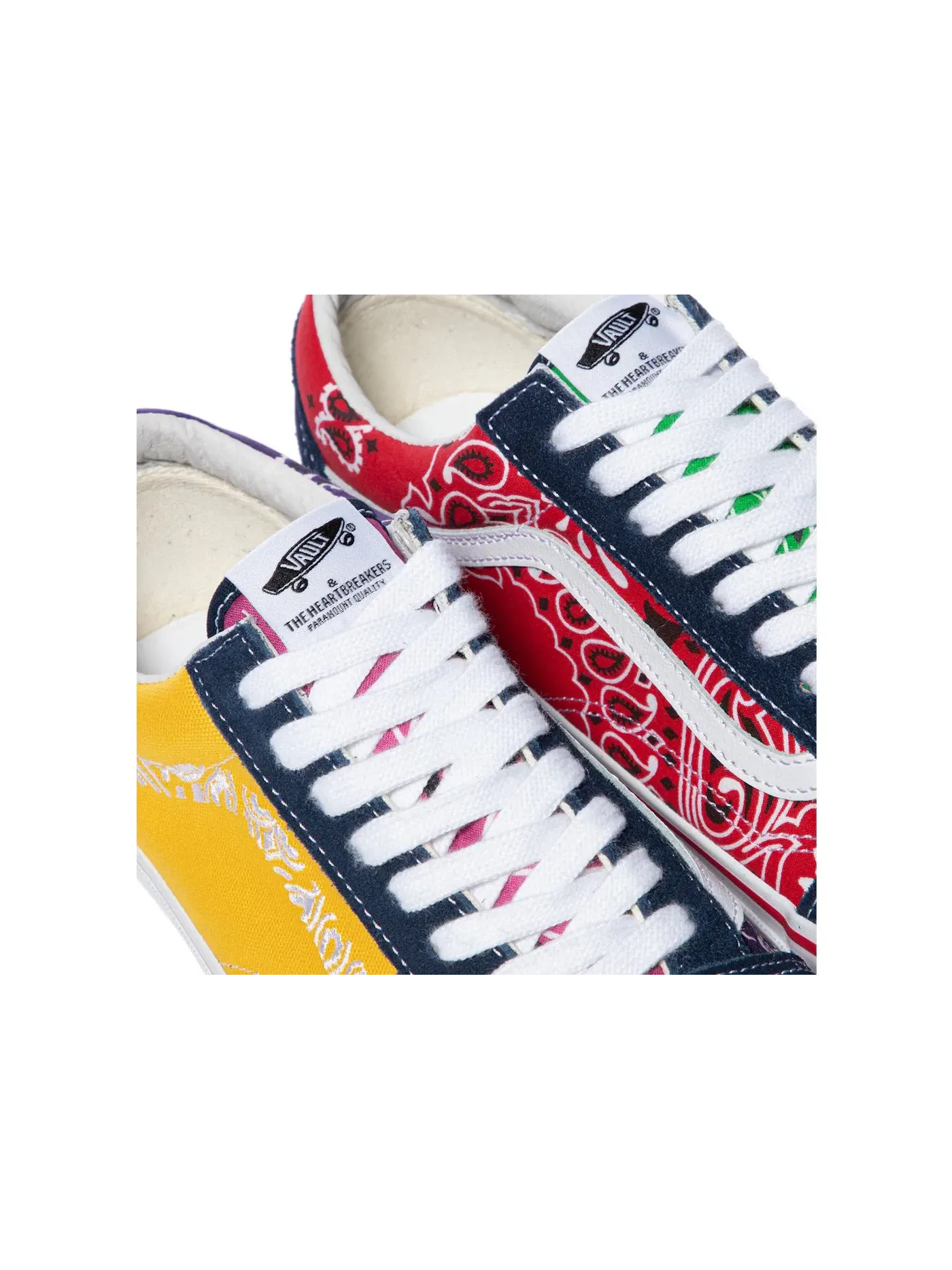 Мужские кроссовки Lifestyle Vans Vault OG Old Skool LX Bedwin & the Heartbreakers — изображение 3 из 3, мульти/мульти