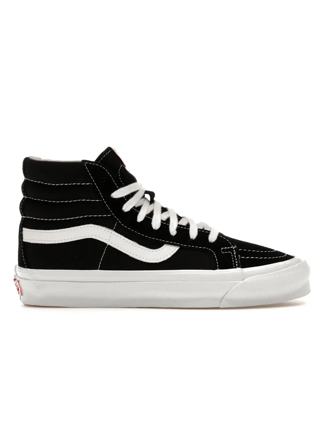 Мужские кеды Lifestyle Vans Vault OG Sk8-Hi LX — изображение 1 из 4, черный белый
