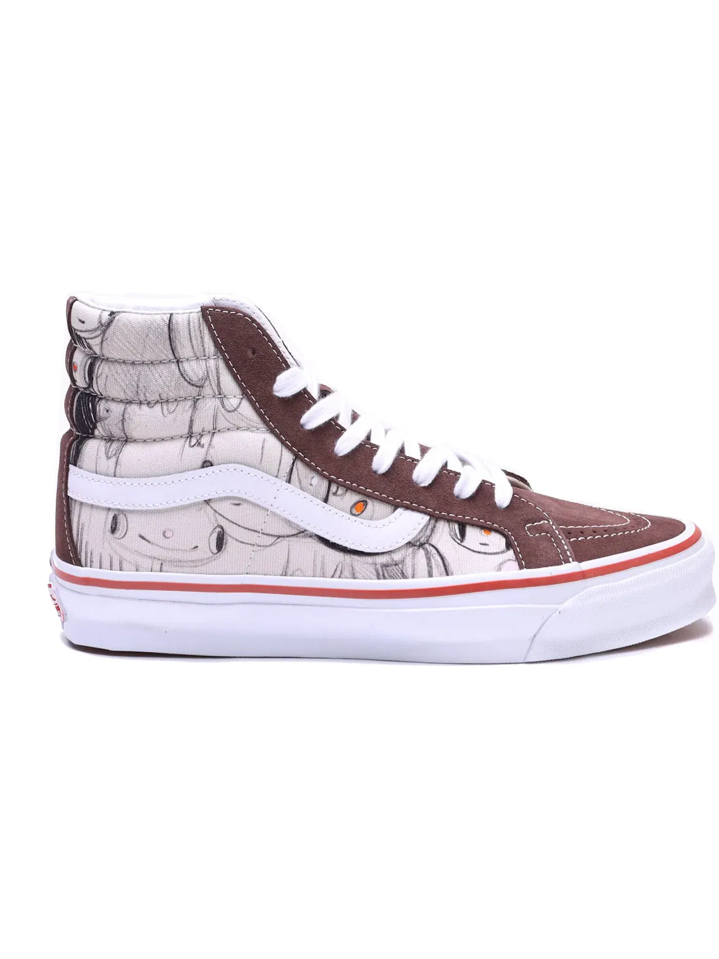 Мужские кроссовки Lifestyle Vans Vault OG Sk8-Hi LX — изображение 1 из 1, белый