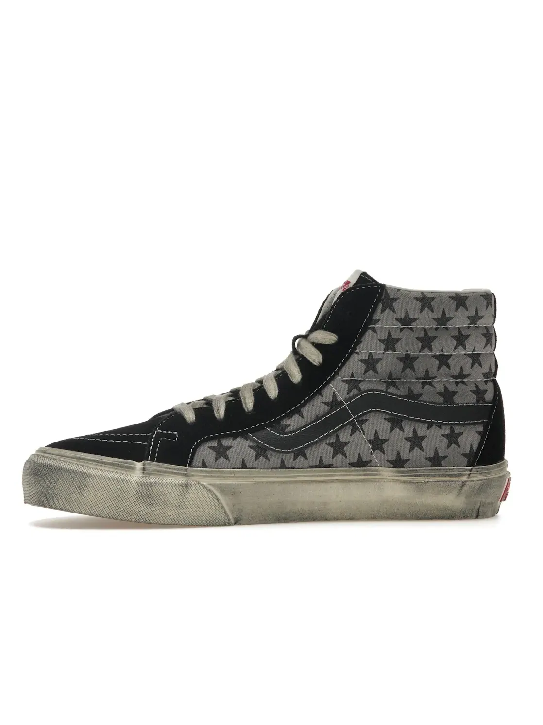 Мужские кроссовки Lifestyle OG Sk8-Hi Reissue LX Vans — изображение 3 из 4, черный/серый/белый