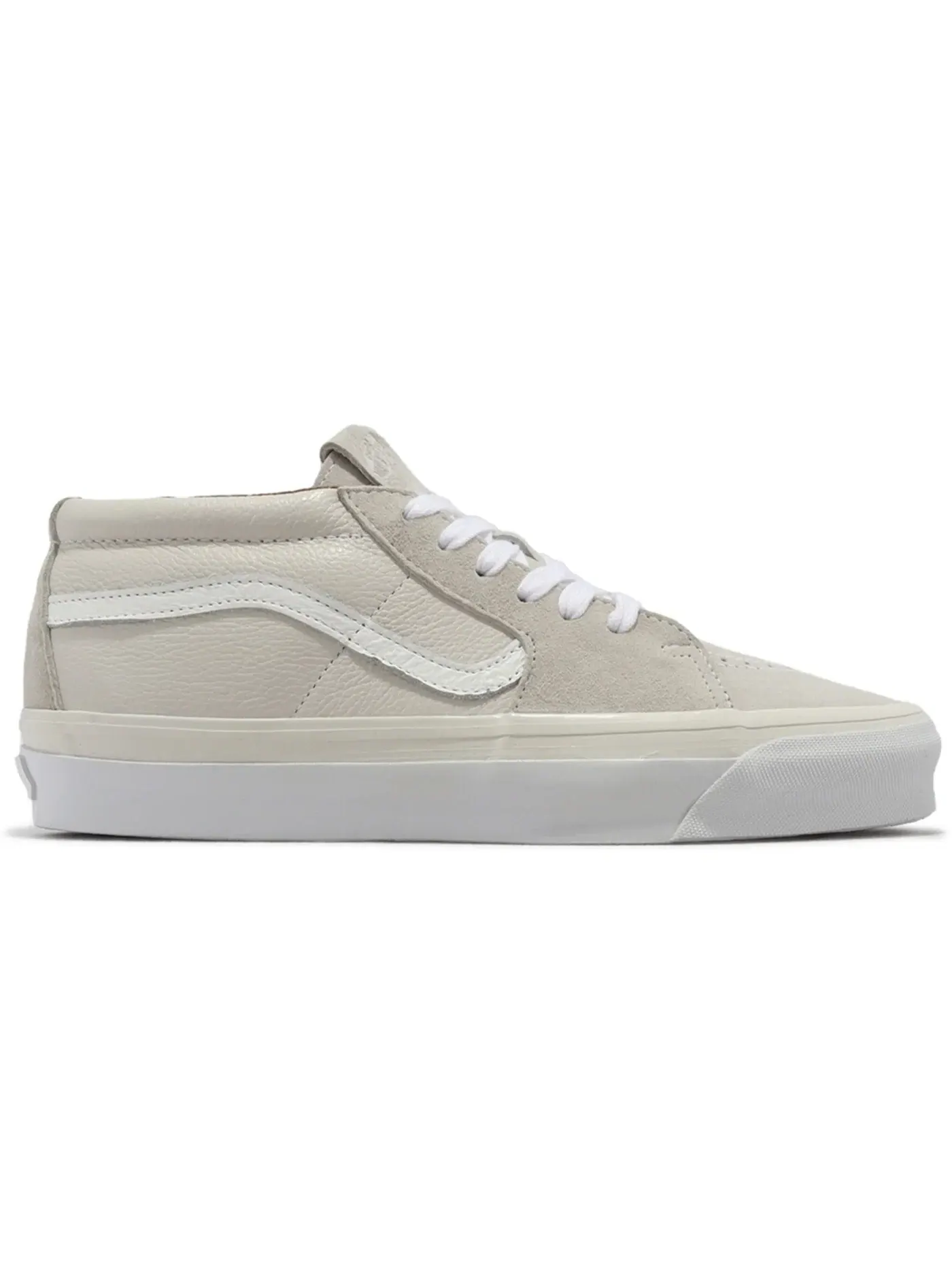 Мужские кроссовки с высоким берцем Vans Vault OG Sk8-Mid LX — изображение 1 из 1, винтажный белый