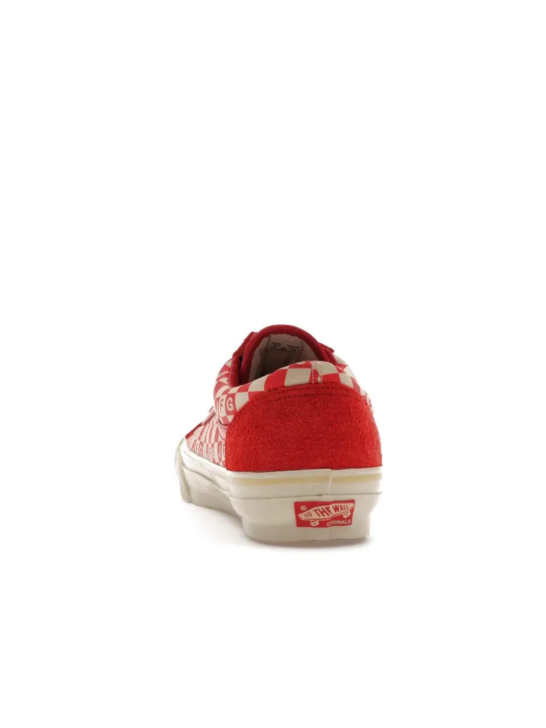 Мужские кроссовки lifestyle Vans Vault OG Style 36 LX — изображение 4 из 4, красный//белый