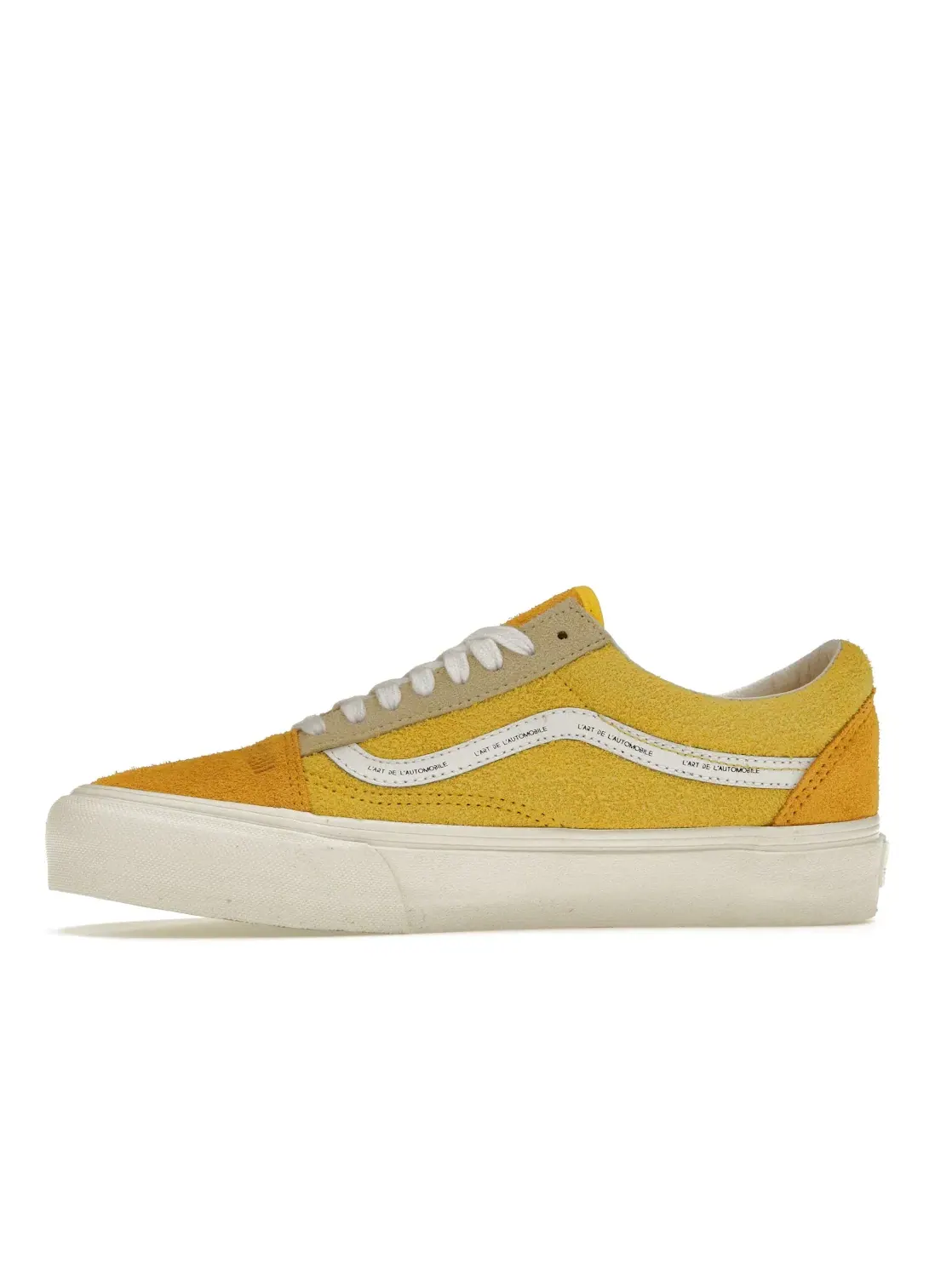 Мужские кроссовки Lifestyle Vans Vault Old Skool — изображение 3 из 4, желтый/белый