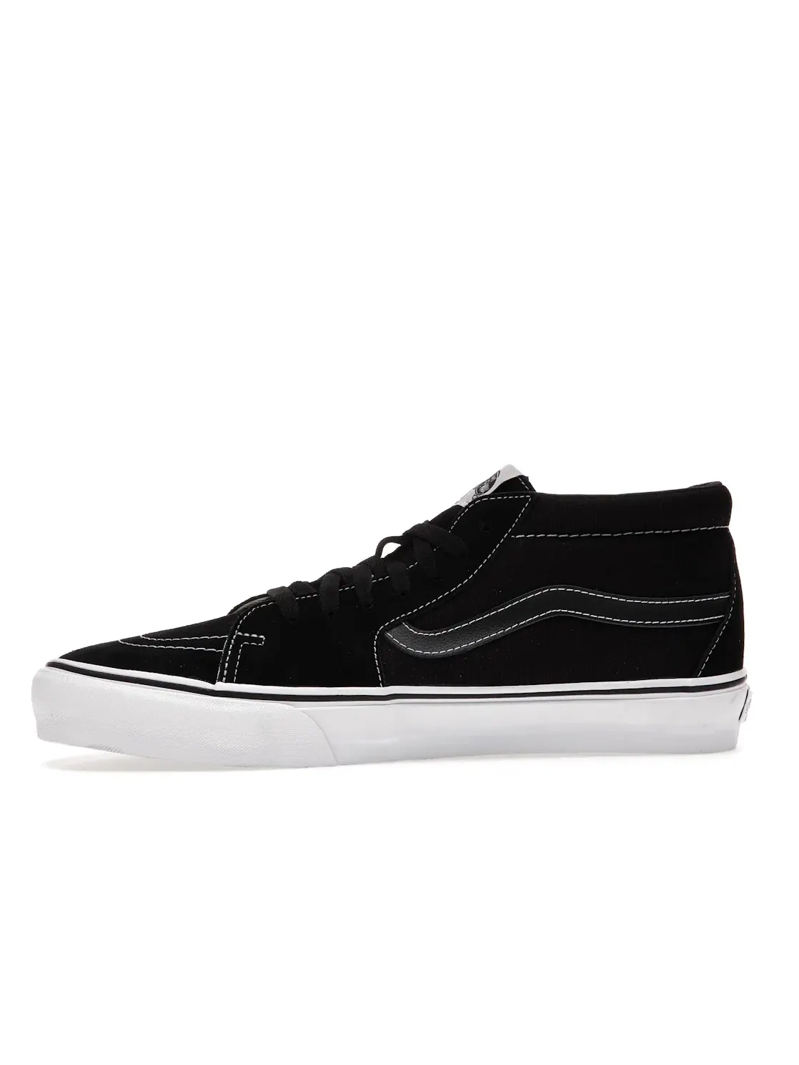 Мужские кроссовки с замшевым верхом Vans Vault Sk8-Mid LX JJJJound — изображение 3 из 4, черный/белый