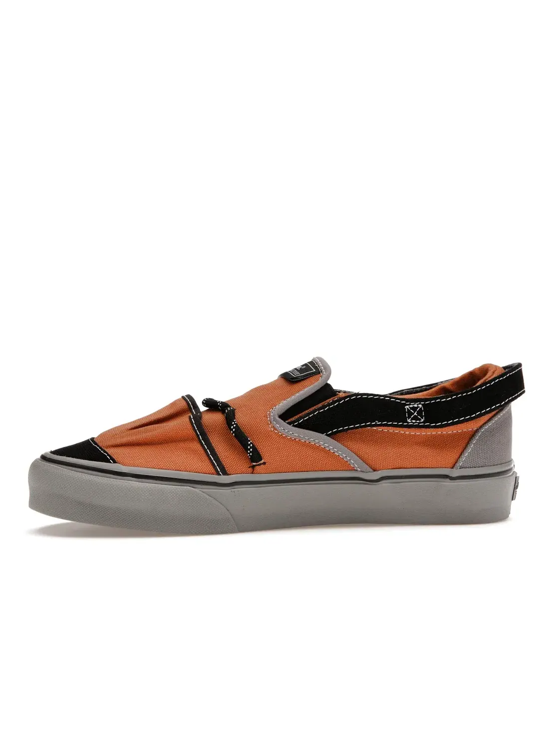 Мужские кеды Lifestyle с принтом Vans Vault Slip-On VR3 LX — изображение 3 из 4, серый/коричневый