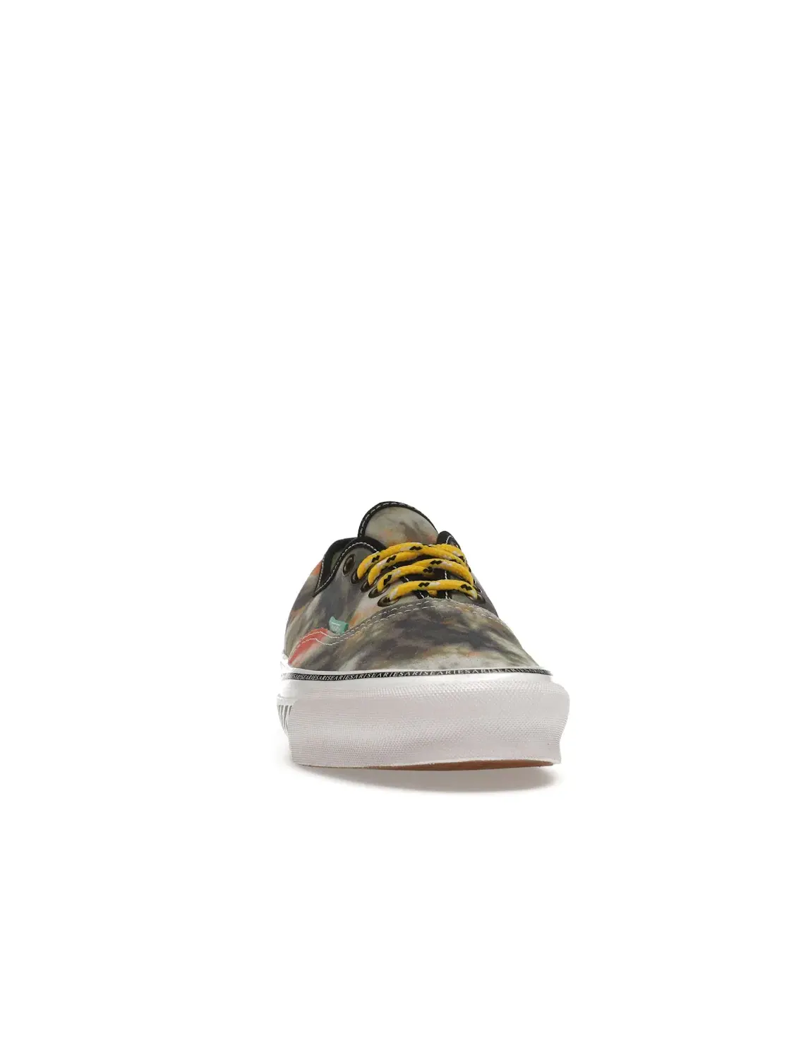 Мужские кроссовки с принтом Vans Vault UA OG Authentic LX Vans — изображение 2 из 4, черный/оранжевый/желтый