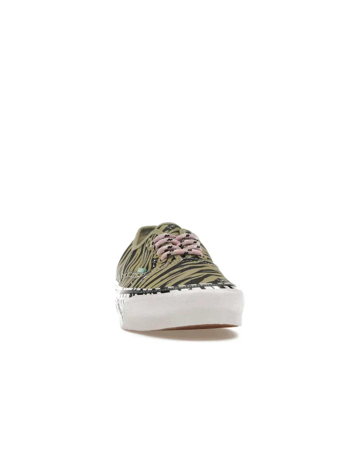 Мужские кеды Lifestyle с принтом Vans Vault UA OG Authentic LX — изображение 2 из 4, оливковый/розовый/белый