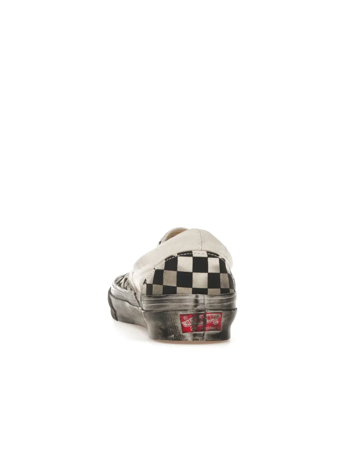 Мужские кеды Lifestyle с принтом Vans Vault UA OG Classic Slip-On LX Vans — изображение 4 из 4, черный/белый