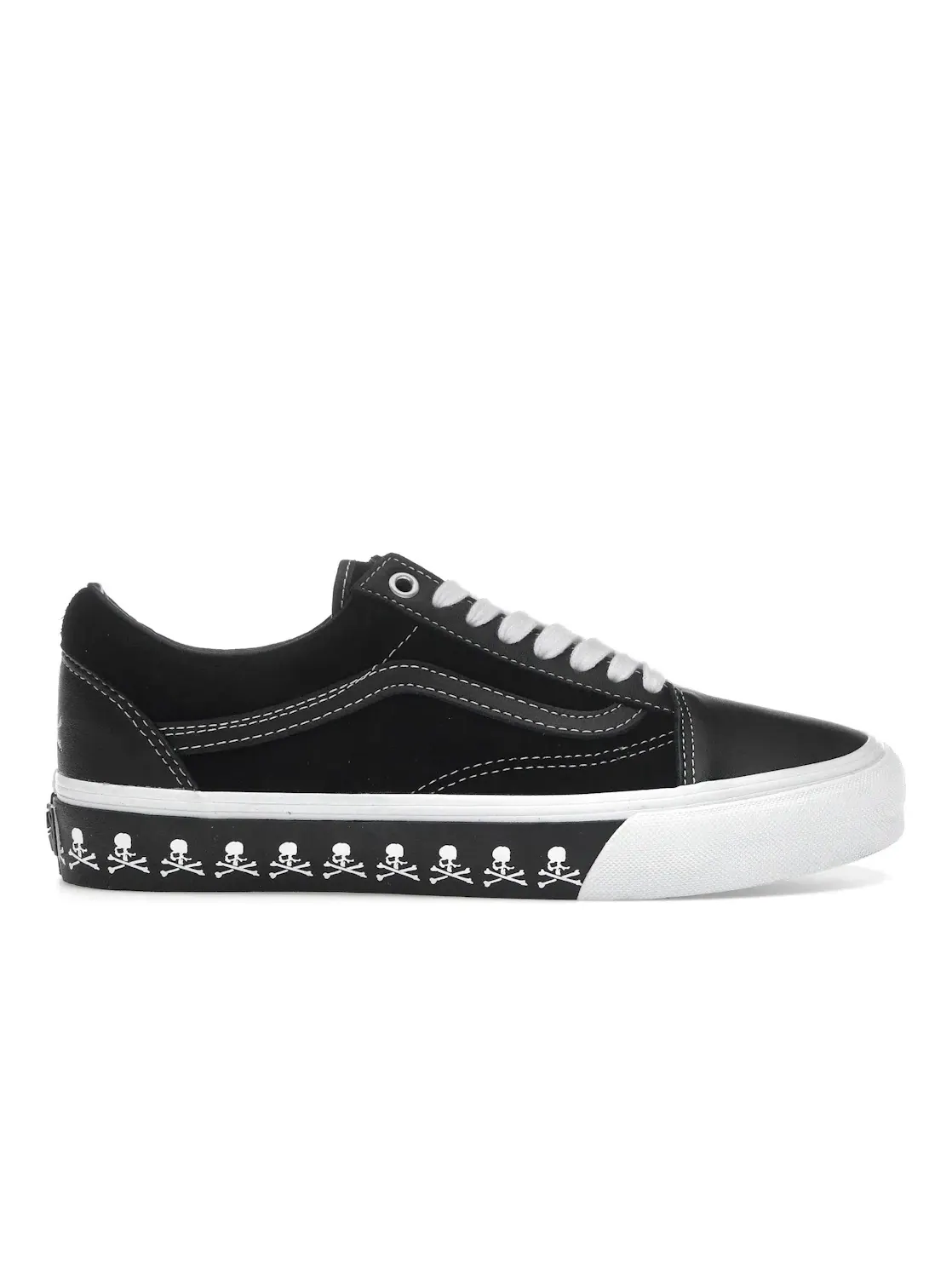 Мужские повседневные кроссовки с черно-белым принтом Vans Vault UA Old Skool LX Mastermind World Vans — изображение 1 из 4