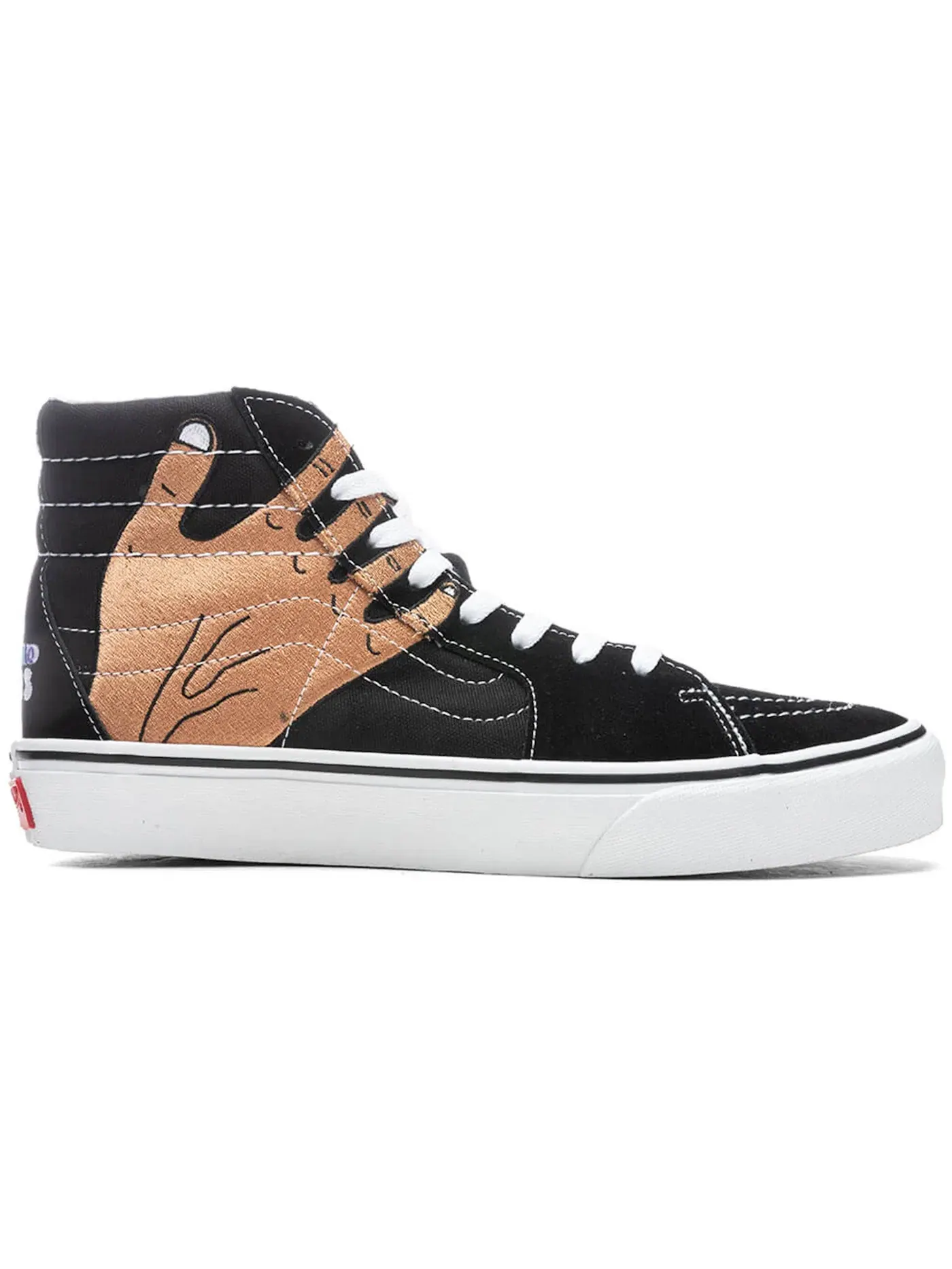 Унисекс кроссовки с высоким берцем Vans Vault UA Sk8-Hi VR3 LX — изображение 1 из 1, черный/белый