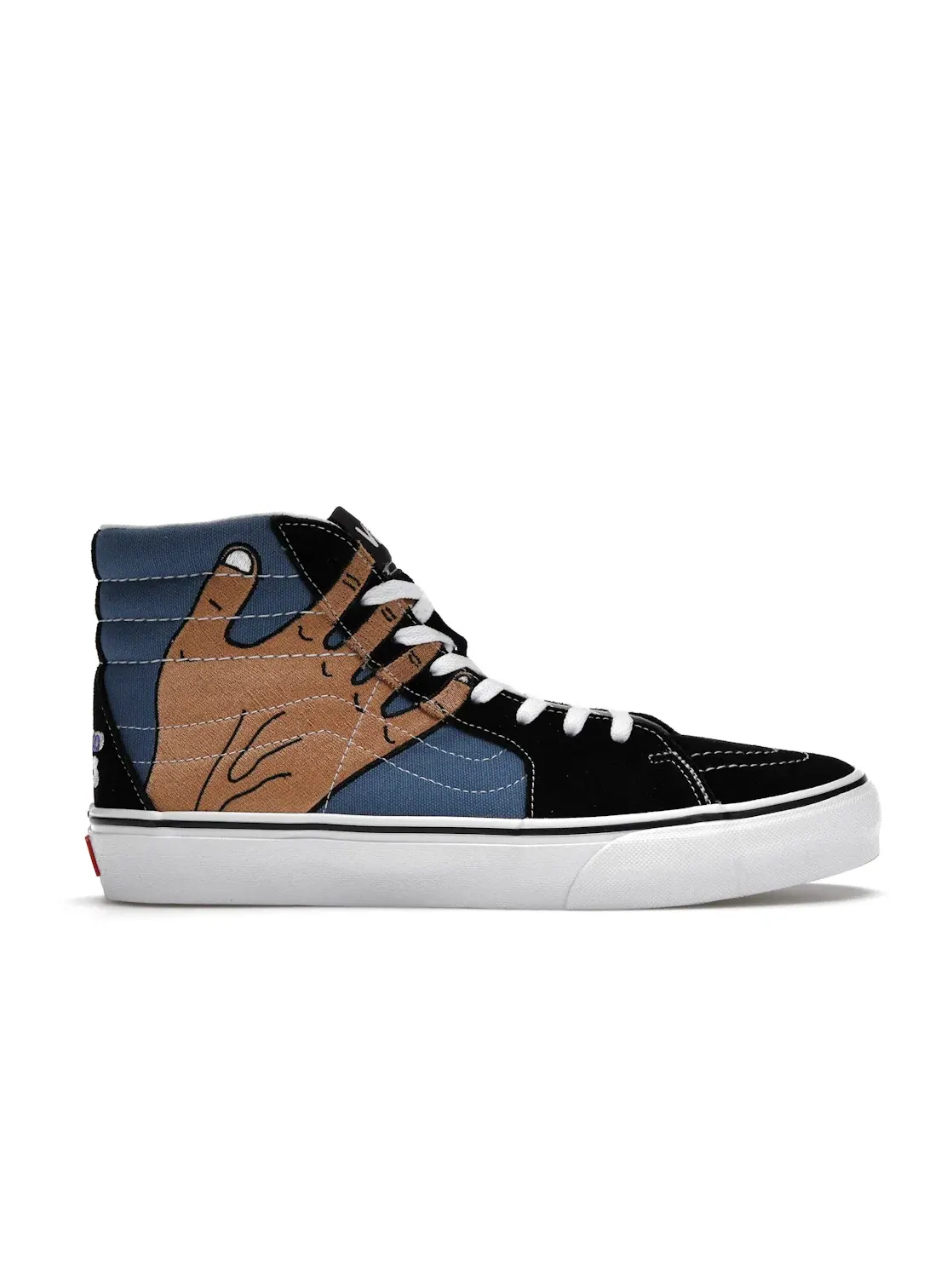 Кроссовки Lifestyle Vans Vault UA Sk8-Hi VR3 LX Imran Potato — изображение 1 из 4, черный/темно-синий/белый