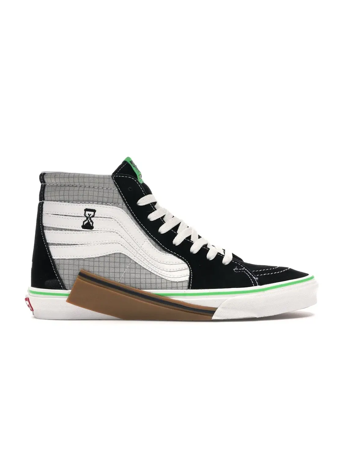 Мужские кроссовки высокие Vanscii Sk8-Hi Vans — изображение 1 из 4, черный/белый