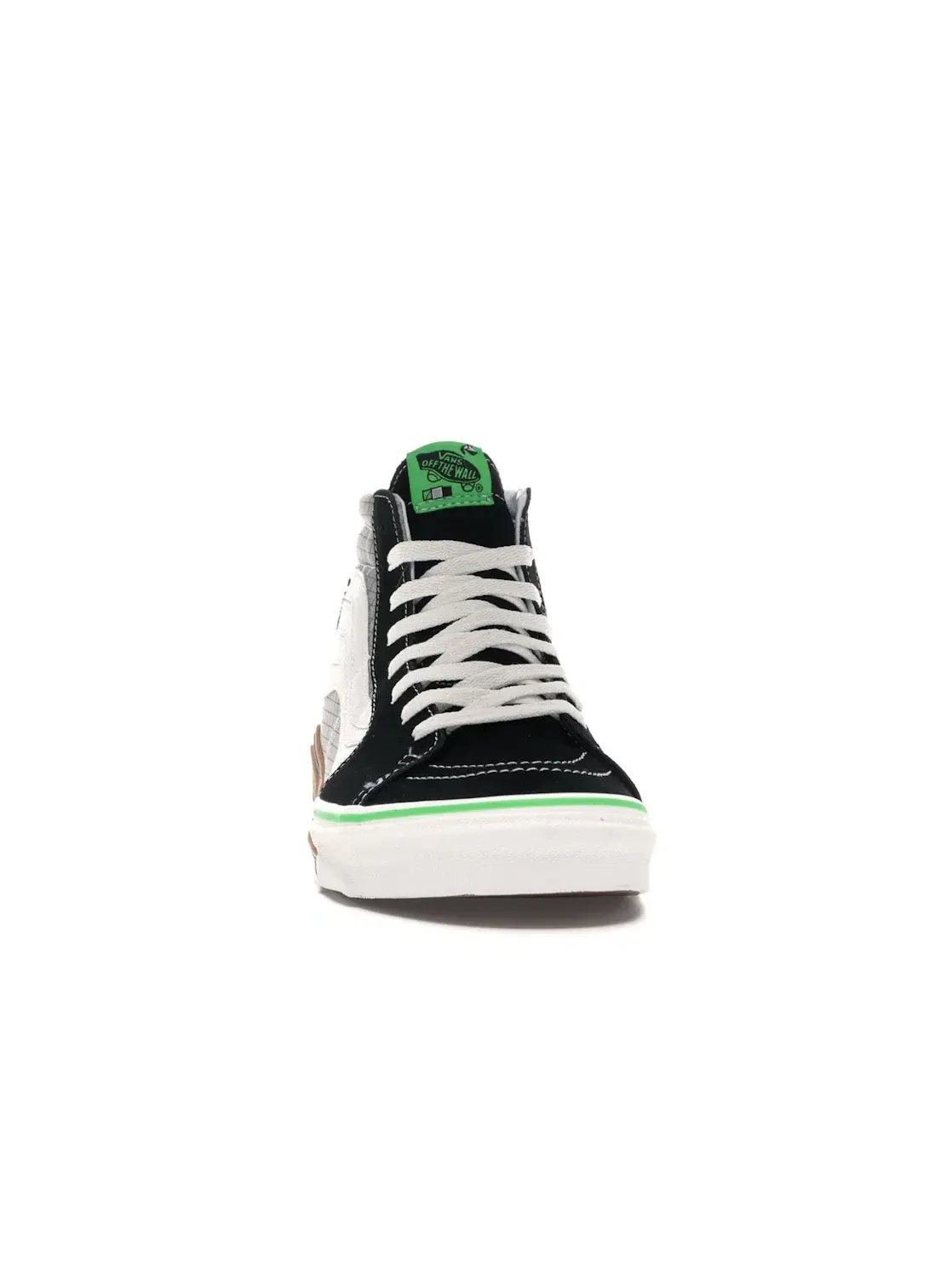 Мужские кроссовки высокие Vanscii Sk8-Hi Vans — изображение 2 из 4, черный/белый