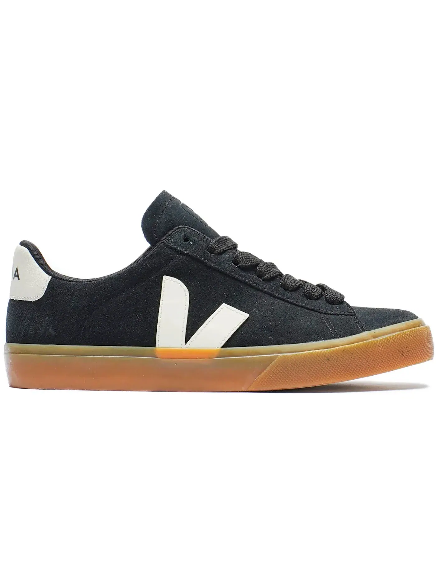 Мужские кроссовки замшевые Campo Bold Suede Veja — изображение 1 из 1, черный
