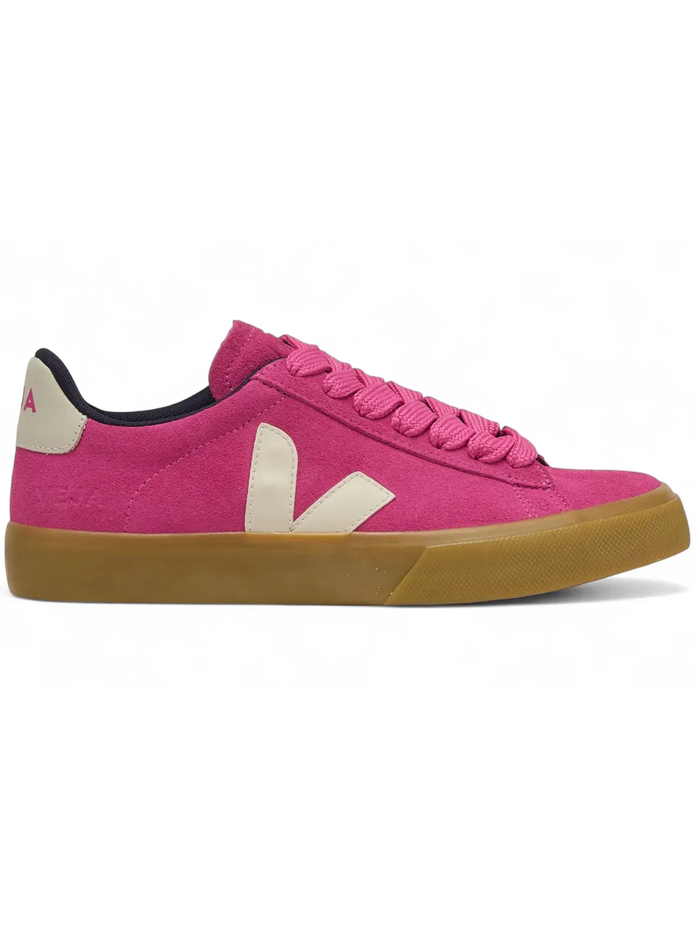 Женские кроссовки из замши Veja Campo Bold Suede Veja — изображение 1 из 1, розовый/натуральный