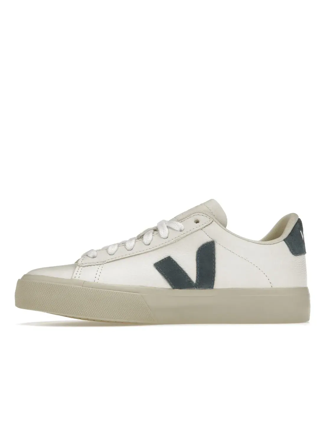 Женские кроссовки с принтом Veja Campo Chromefree Leather Veja — изображение 3 из 4, белый