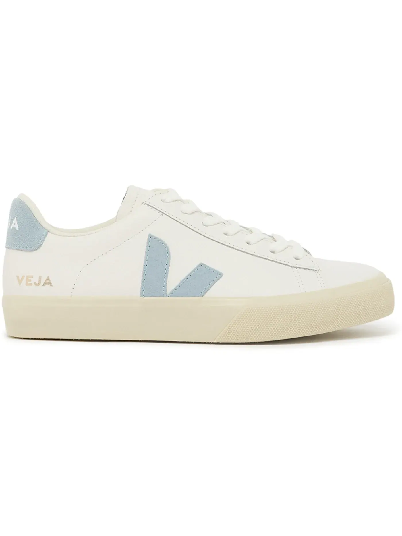 Женские кроссовки кожаные Campo Chromefree Veja — изображение 1 из 1, белый