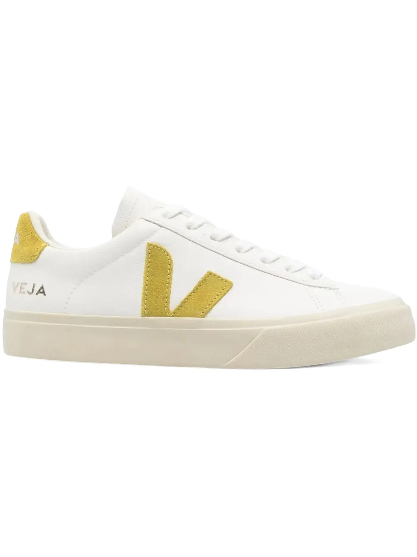 Мужские кроссовки кожаные Veja Campo Leather — изображение 1 из 1, белый