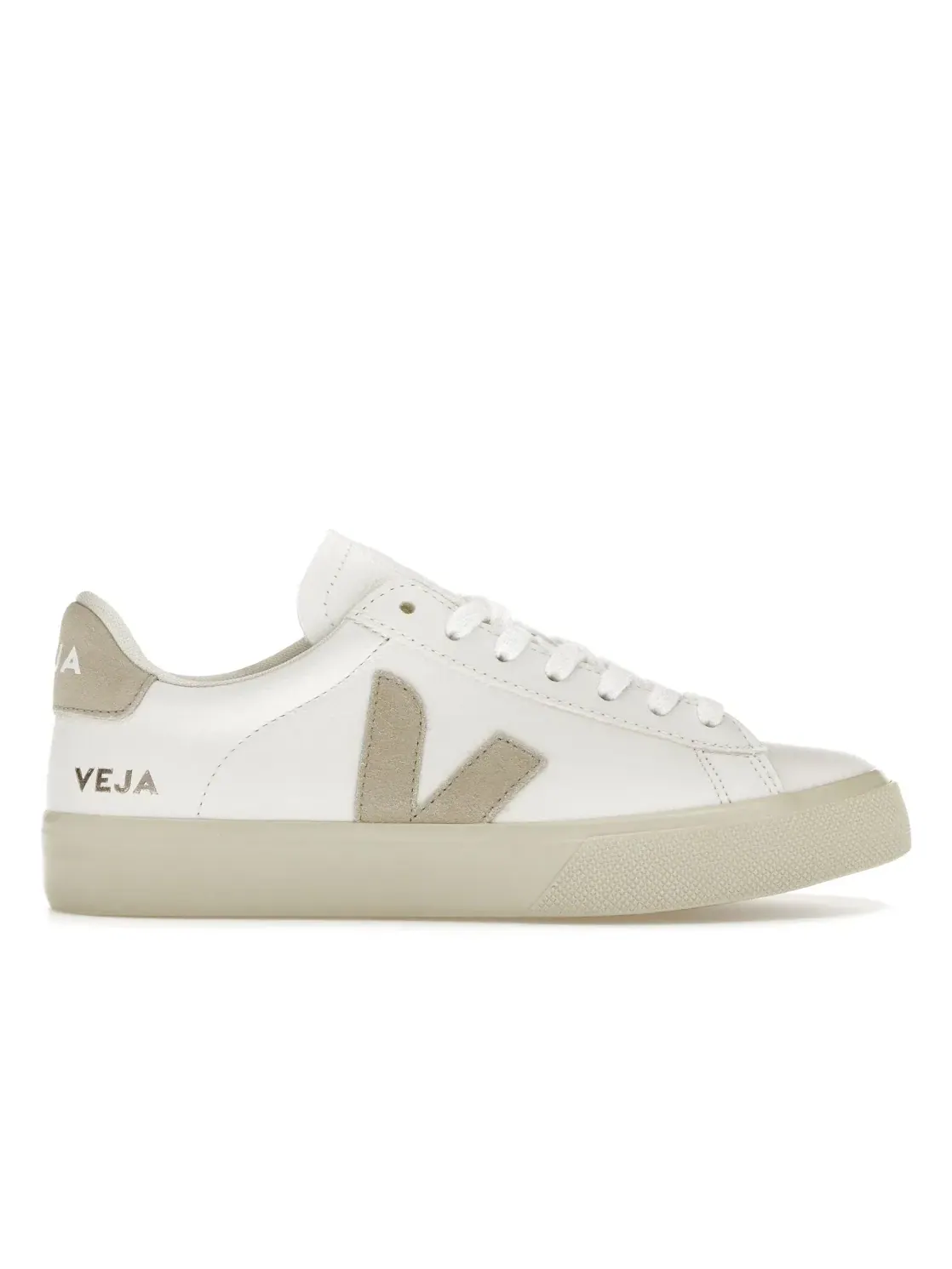 Мужские кроссовки с низким верхом Veja Campo Low Leather — изображение 1 из 4, белый