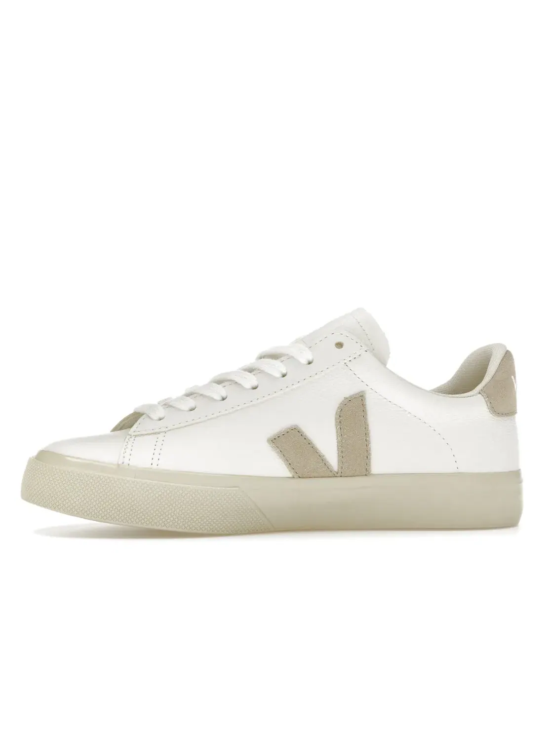 Мужские кроссовки с низким верхом Veja Campo Low Leather — изображение 3 из 4, белый