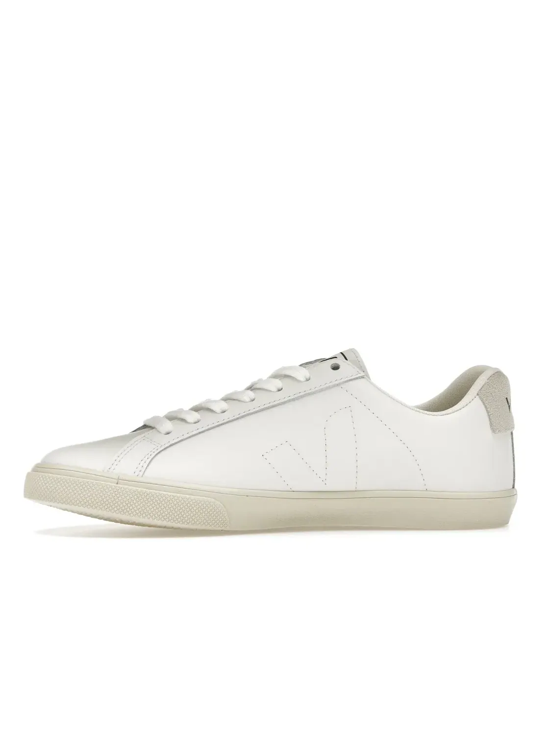 Женский кеды из кожи White Grey Veja — изображение 3 из 4, белый/серый