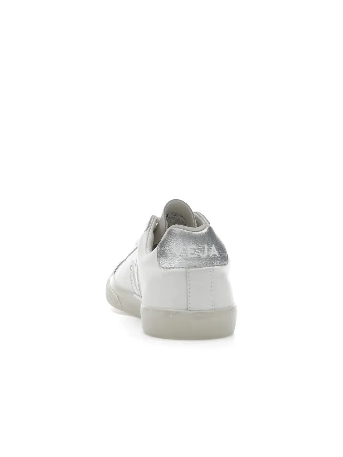 Мужские кроссовки кожаные Veja Esplar Leather — изображение 4 из 4, белый/серебристый