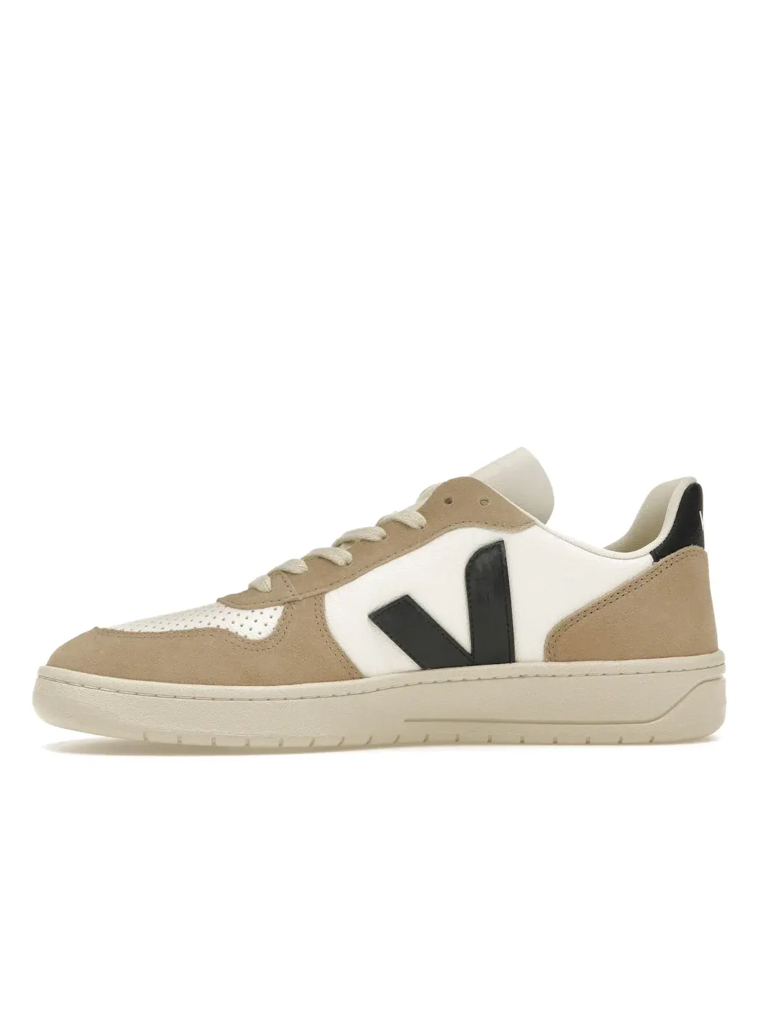 Мужские кроссовки Lifestyle Veja V-10 Chromefree Leather — изображение 3 из 4, белый/черный